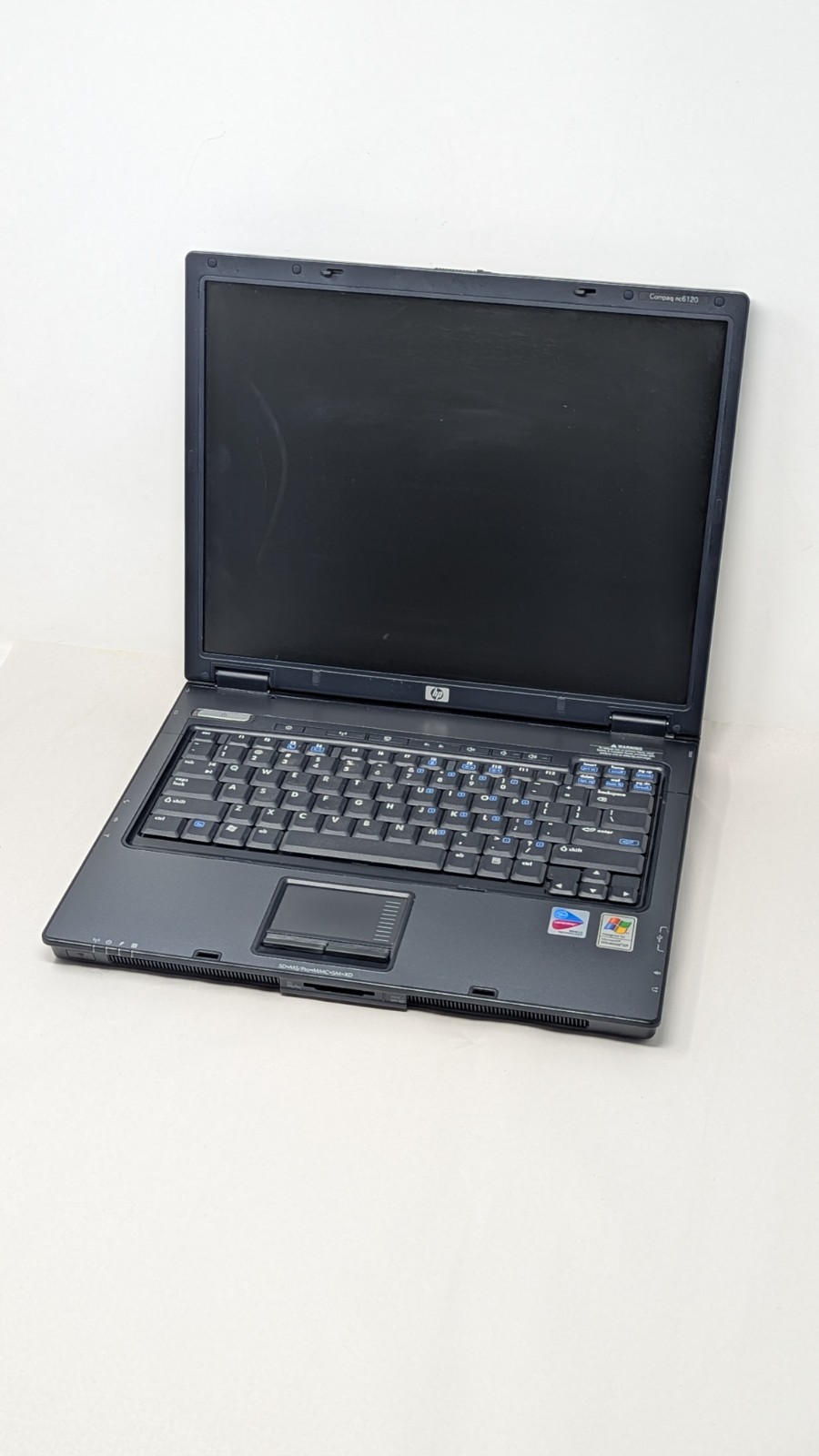 HP Compaq NC6120 Laptop RS232 Parallel XP Celeron Office 2GB Charger See Details