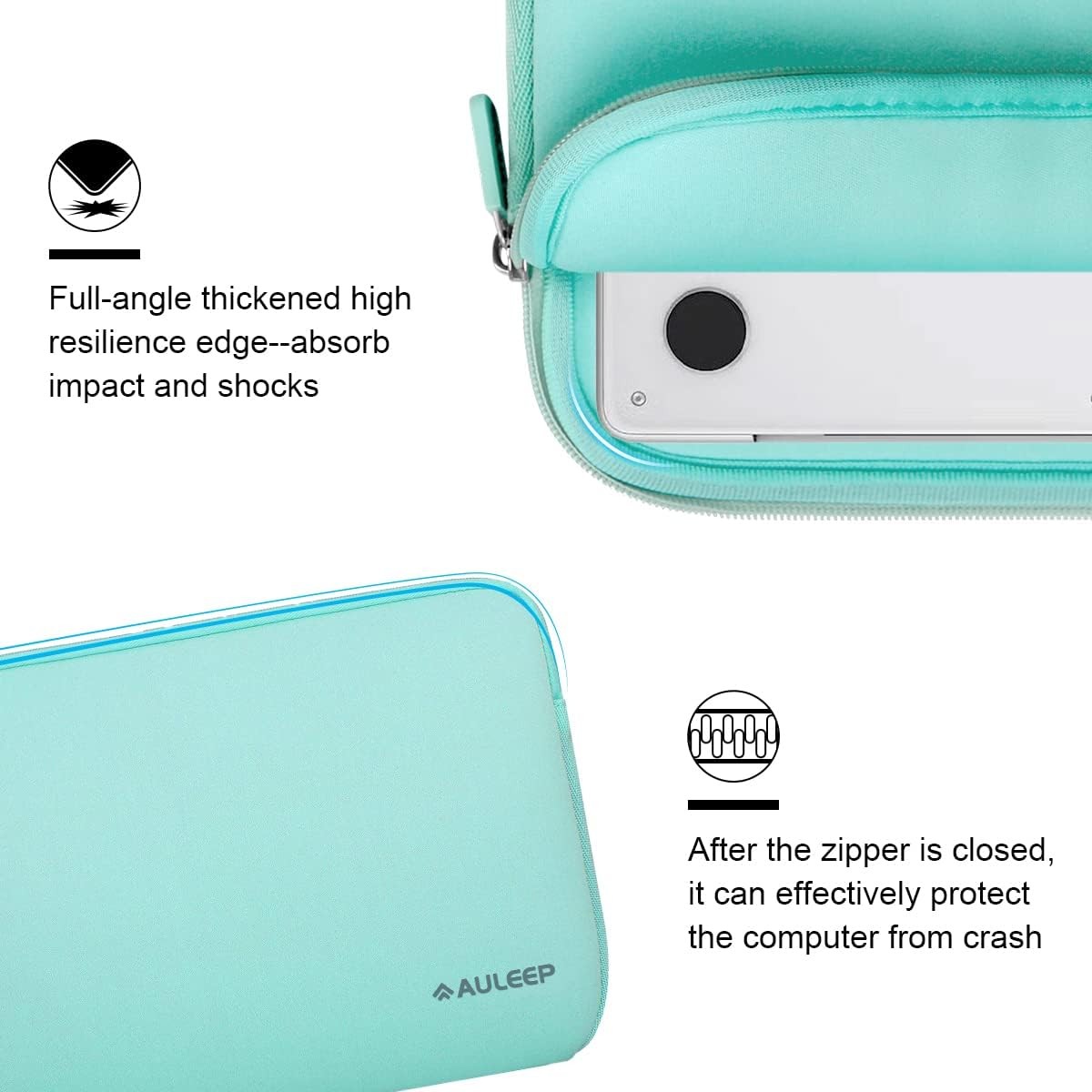 11-12 Inch Laptop Sleeves, Neoprene Notebook Computer Pocket Tablet Carrying Sle