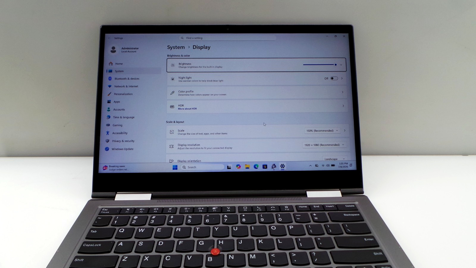 Lenovo ThinkPad X1 Yoga Gen 5 14″ 2-in-1 i5-10210U 16GB RAM 256GB SSD ***READ***