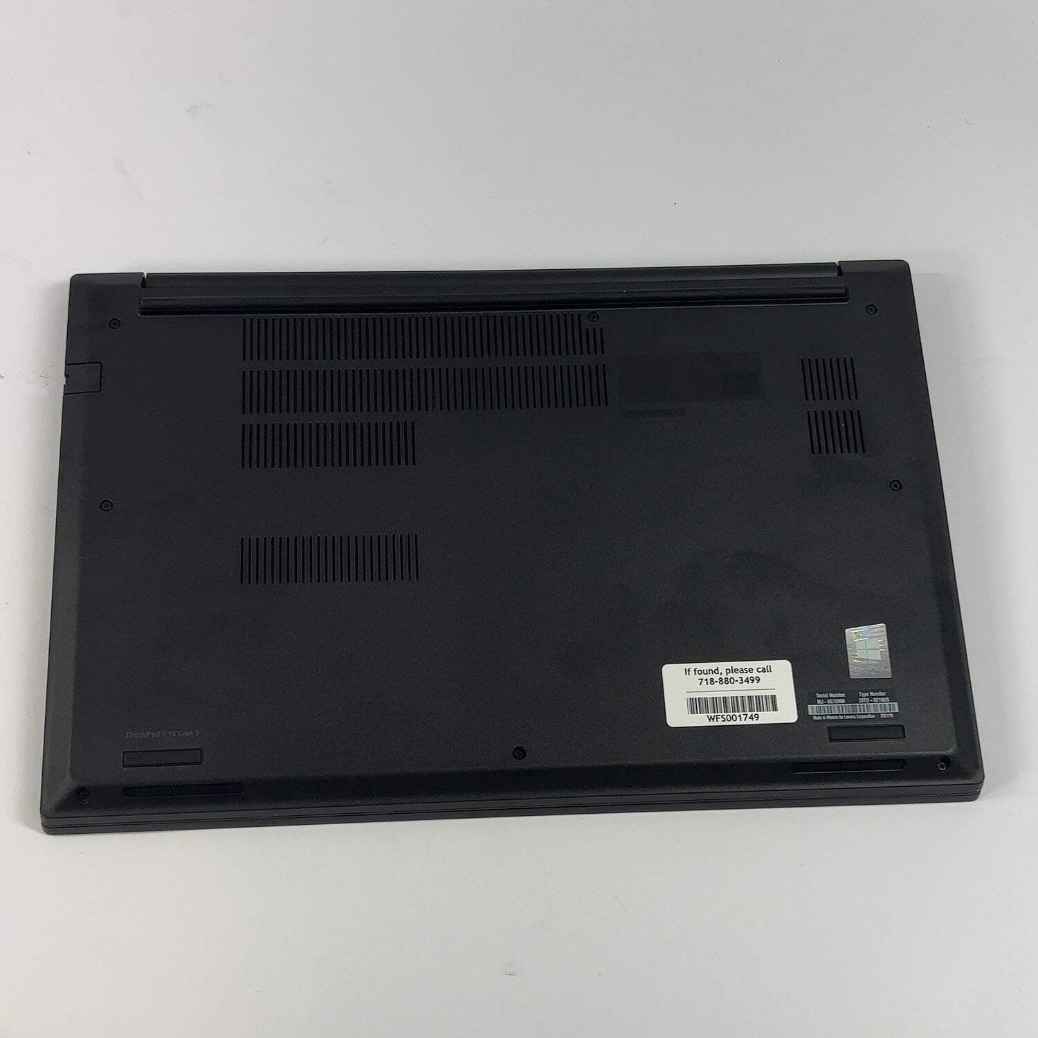 Lenovo ThinkPad E15 Gen 2 20TD001NUS 14″ i7-1165G7 2.8GHz 8GB RAM 512GB SSD