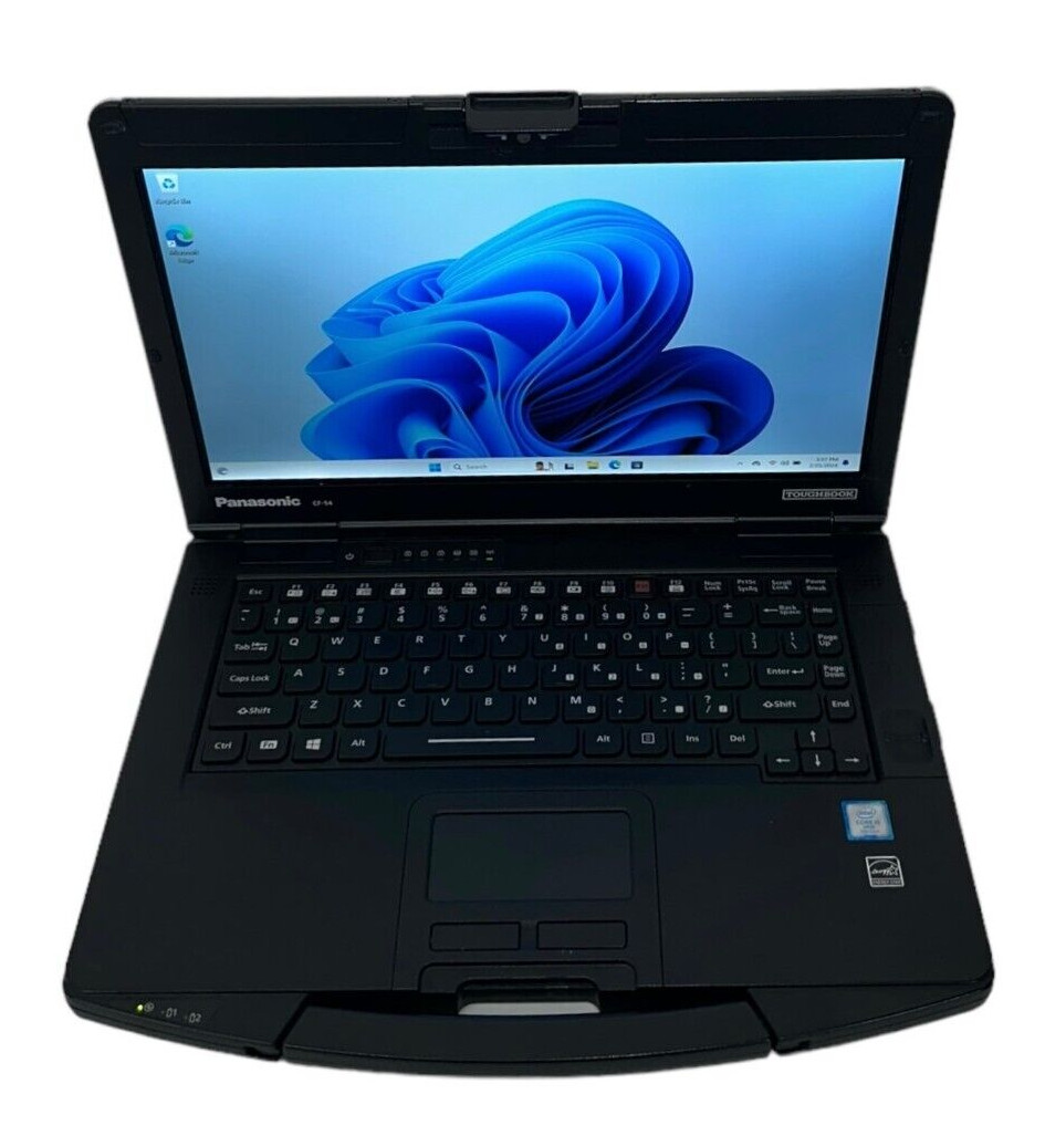 Panasonic Toughbook CF54 i5 7300U 16GB RAM 1TB SSD Win 11 Pro Touchscreen GPS