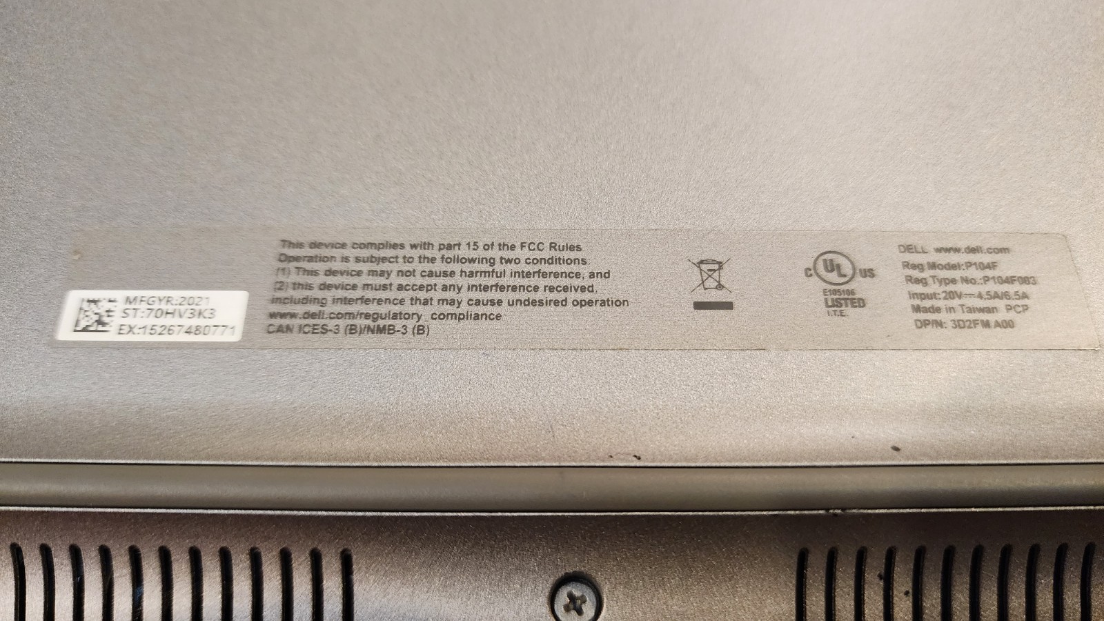 Dell Latitude 5521 15.6″ FHD 8-Core i7-11850H 32GB RAM 512GB SSD Win11Pro
