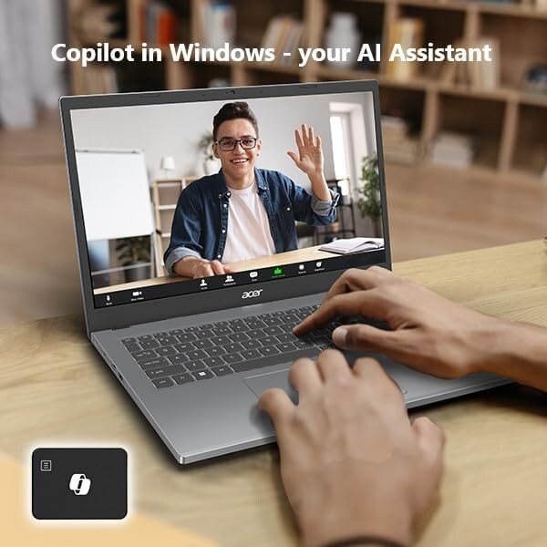 NEW Acer Aspire Go 15.6″ FHD Slim Laptop i3-N305 8GB LPDDR5 128GB SSD Wi-Fi 6