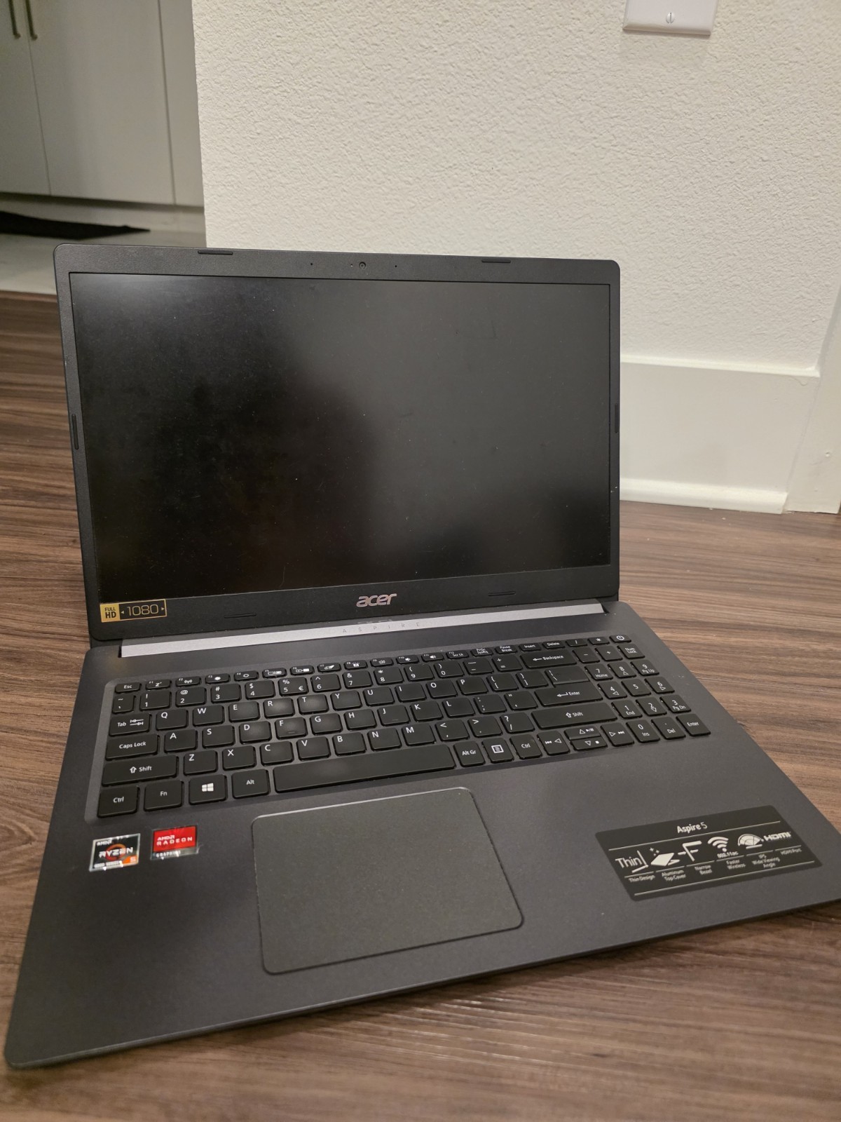 Acer Aspire 5 15.6″ Laptop Ryzen 5 4500U Radeon 8gb DDR4 RAM 512gb SSD