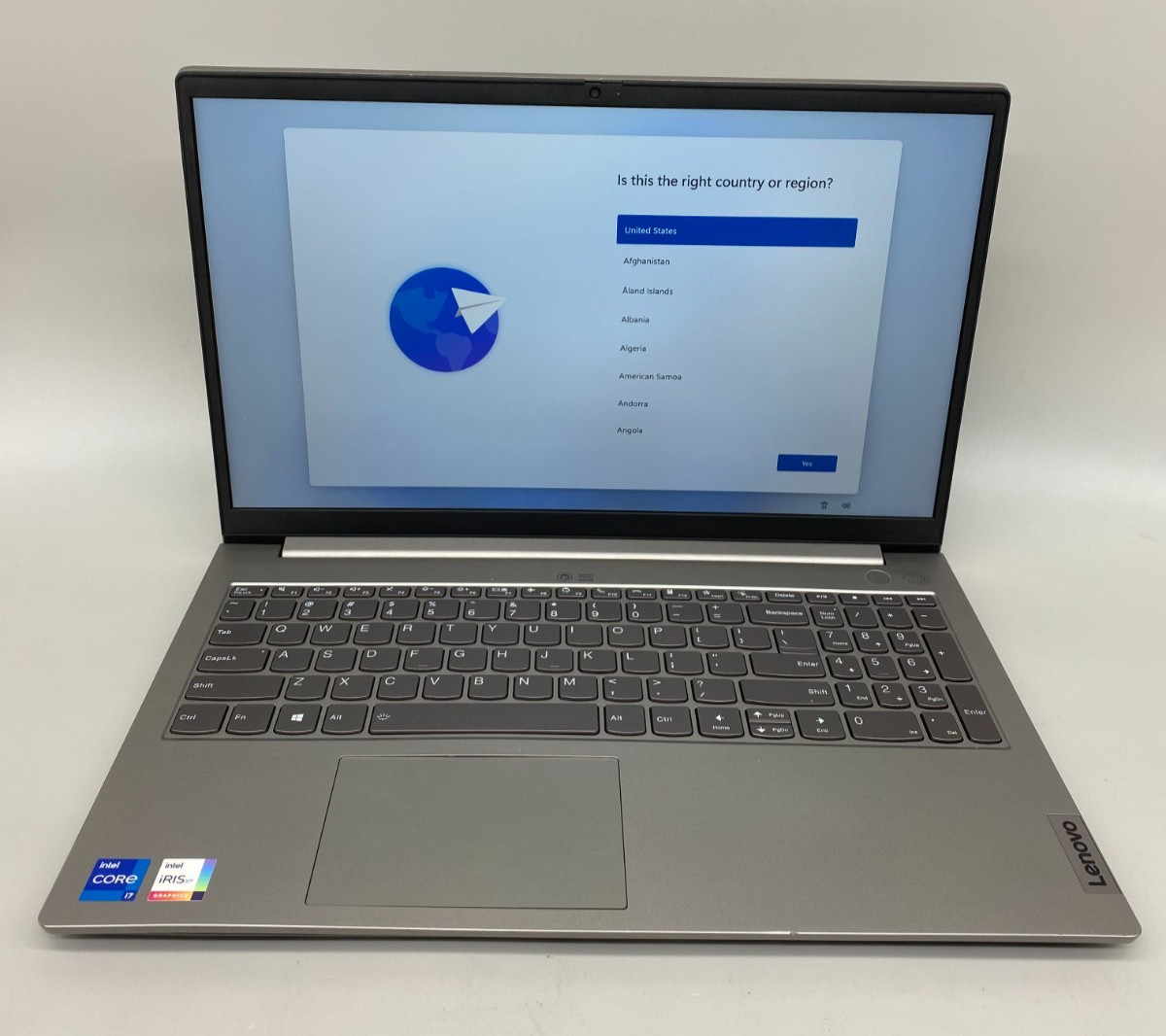 THINKBOOK 15 G2 ITL 2.8GHz i7-1165G7 16GB DDR4 512GB SSD GRAY Laptop Fair/Dent