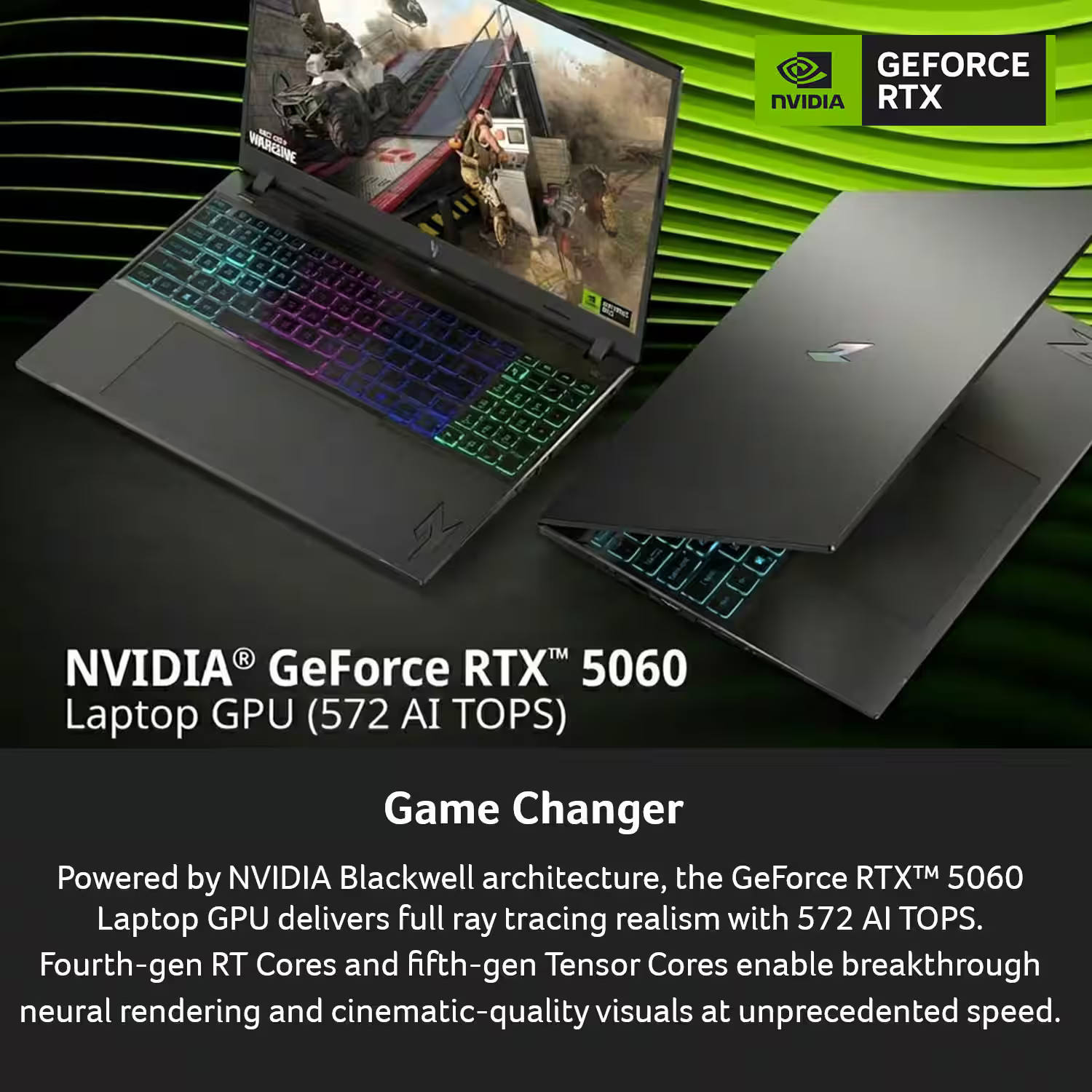 Acer – Nitro V 16″ WUXGA 165Hz Gaming Laptop – Intel Core 7 240H 2024 – NVI…