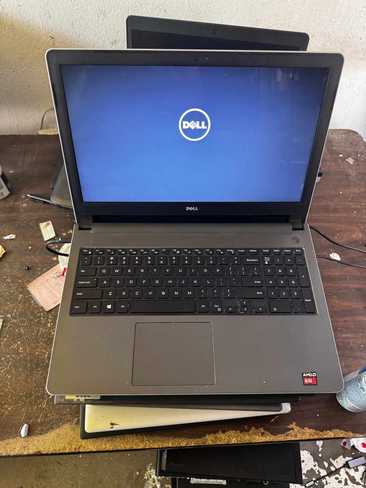 Dell Inspiron 5555 AMD A10-8700P, 8GB RAM Laptop *READ #6092