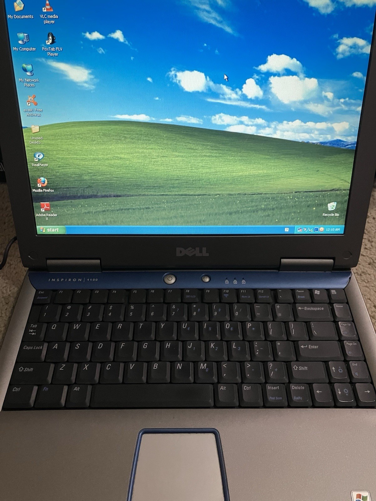 Dell Inspiron 1100 Windows XP Vintage Laptop