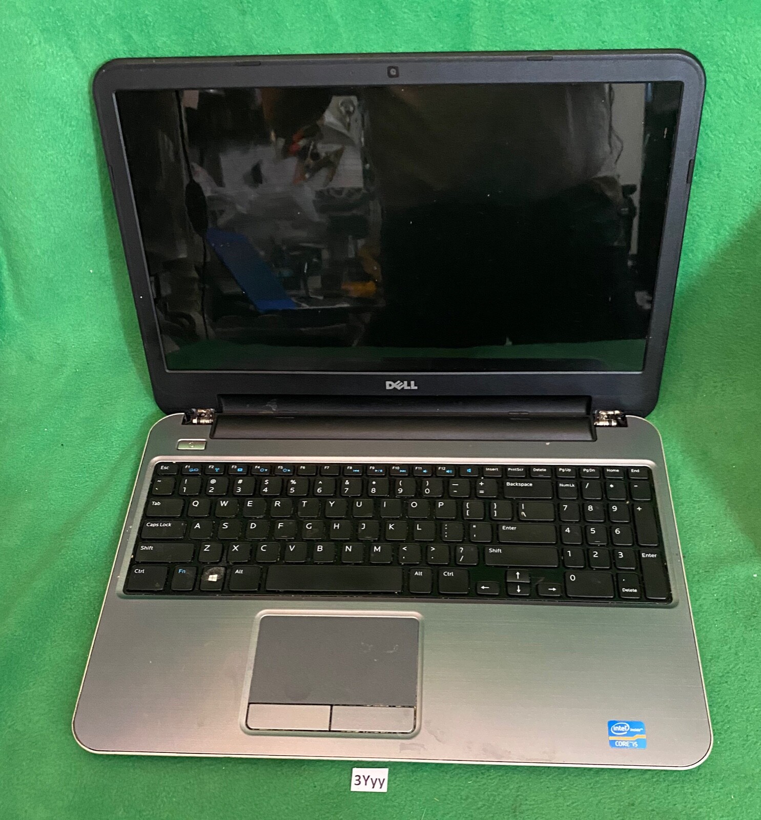 Dell Laptop Intel i5 CPU Unknown Model__PARTS ONLY_NOT WORKING_PLEASE READ!!!