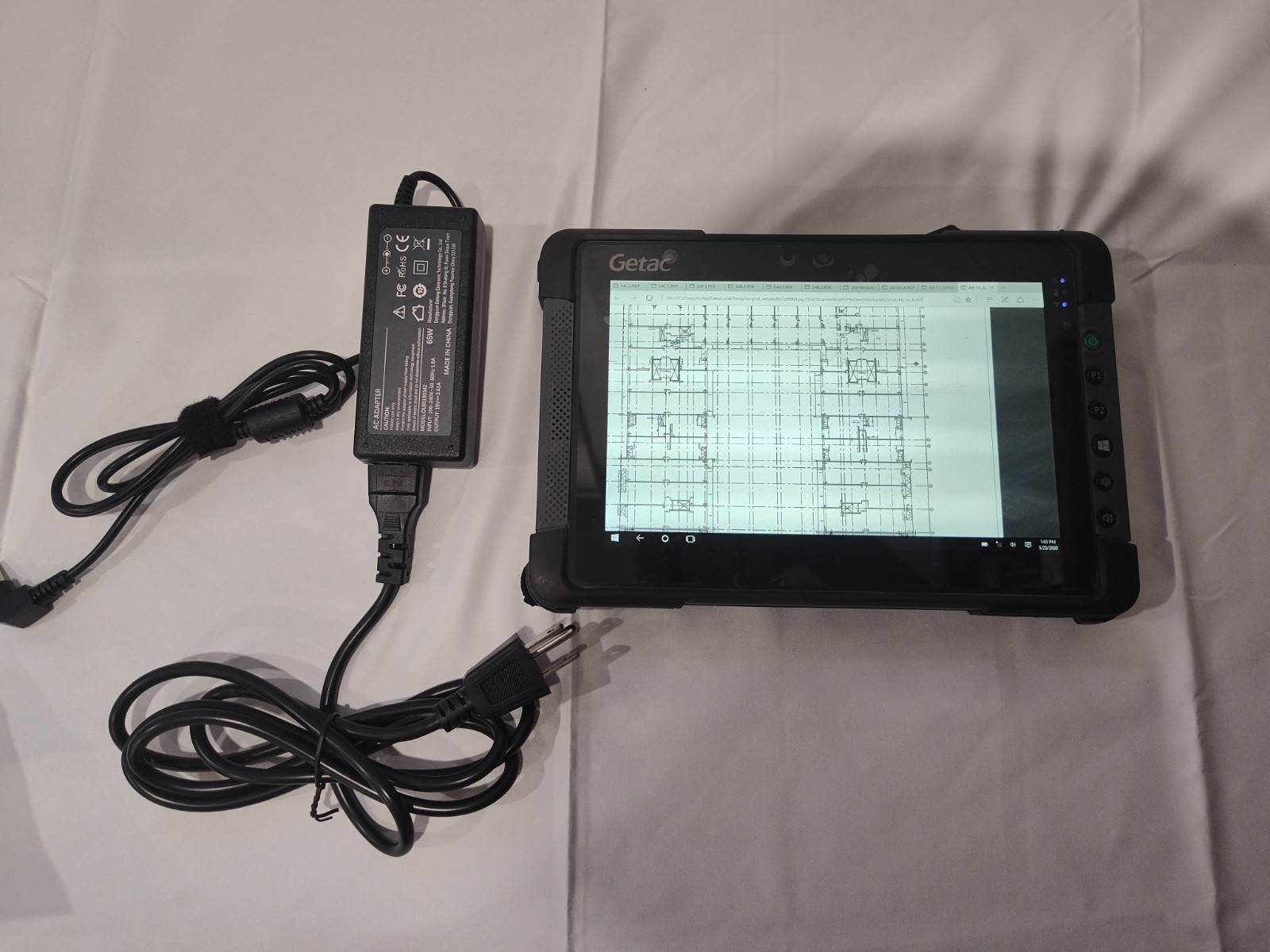 Getac T800 Fully Rugged 8.1″ Tablet | Intel Atom x7 | Windows 10 Pro Carlson
