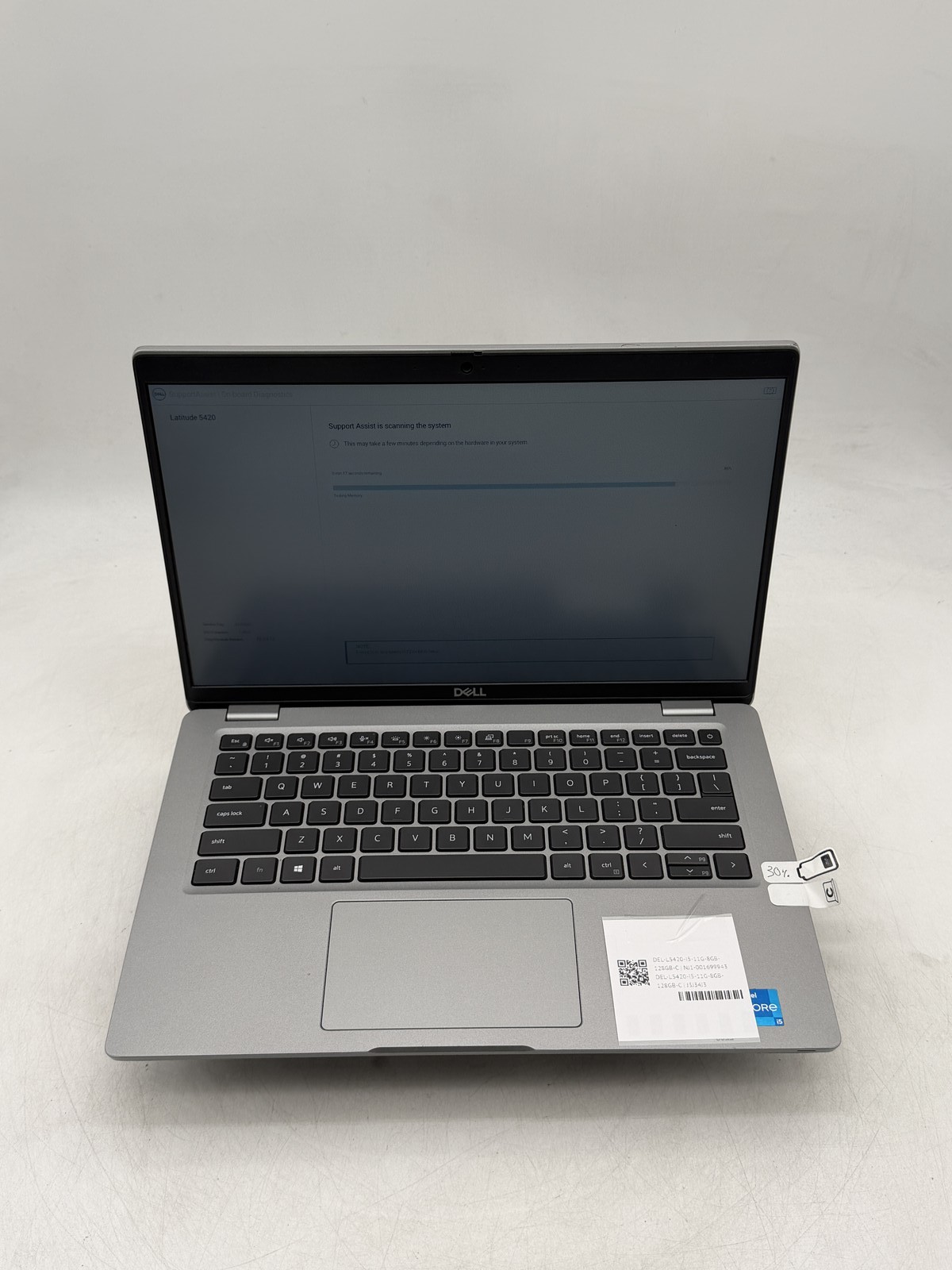 Dell Latitude 5420 14″ 8GB 128GB i5-1135G7 NO OS – READ