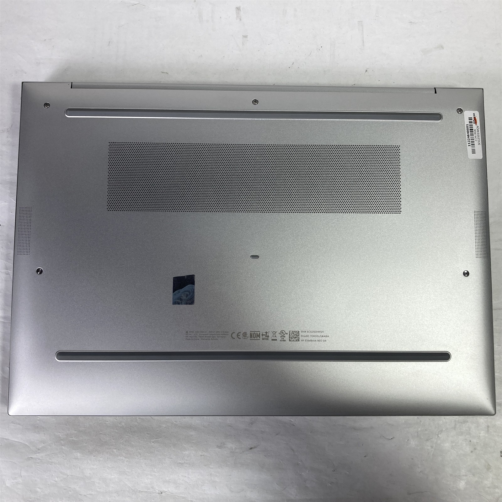 HP EliteBook 860 G9 16″ Laptop Core i5-1250P 1.7GHz 16GB 512GB NVMe SSD – Win 11