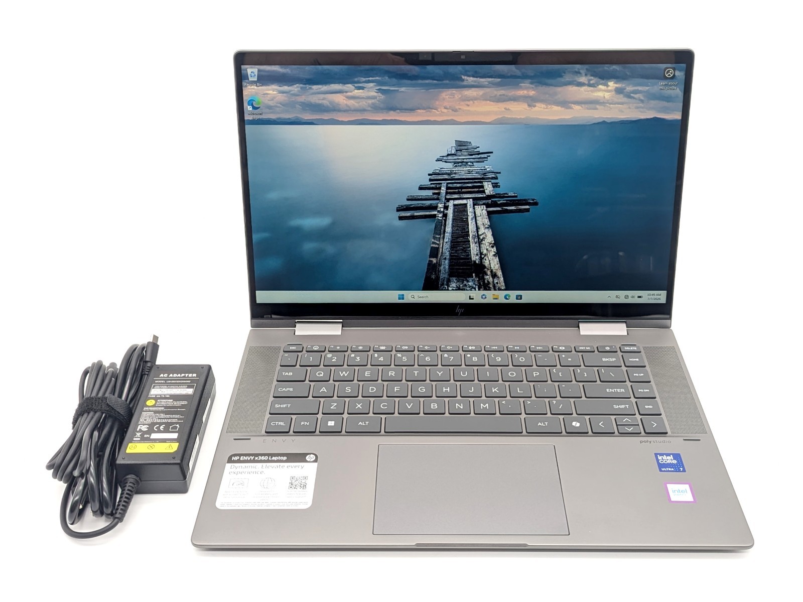 HP Envy x360 15-fe1082wm -Intel Core Ultra 7 155U 16GB DDR5 512GB SSD Win 11 Pro