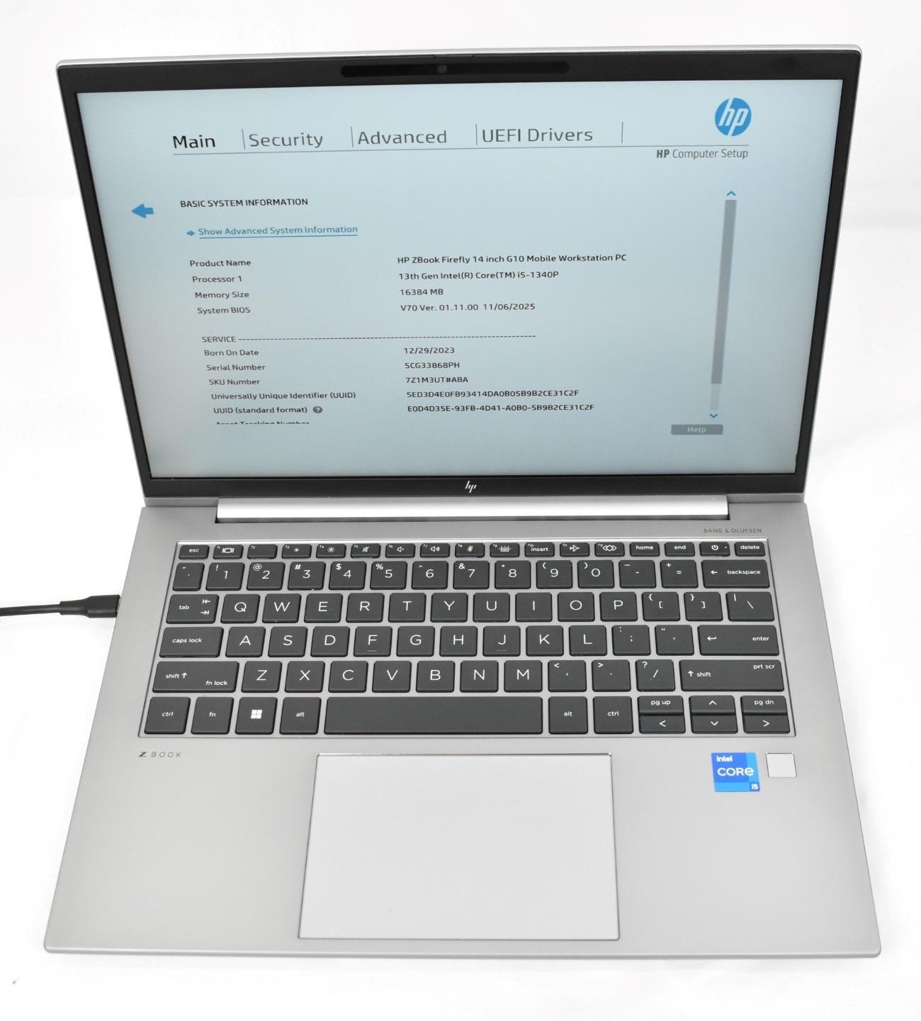HP Z Book Firefly 14 G10 Touchscreen Laptop i5-1340P 16GB 256GB SSD 14″ No OS