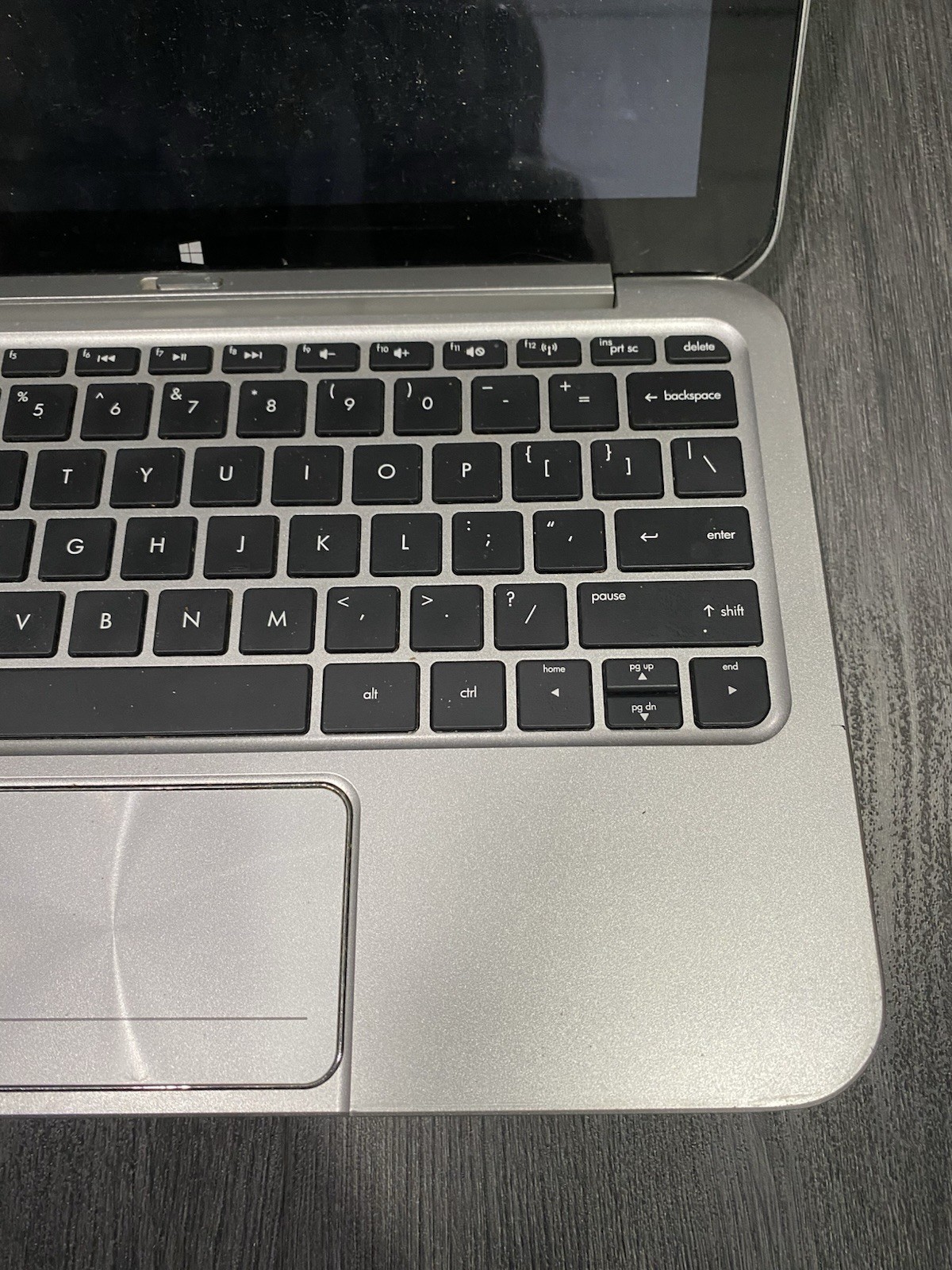 HP Envy Beats Audio Silver Laptop W/ Built Webcam Storage Unit Clean out