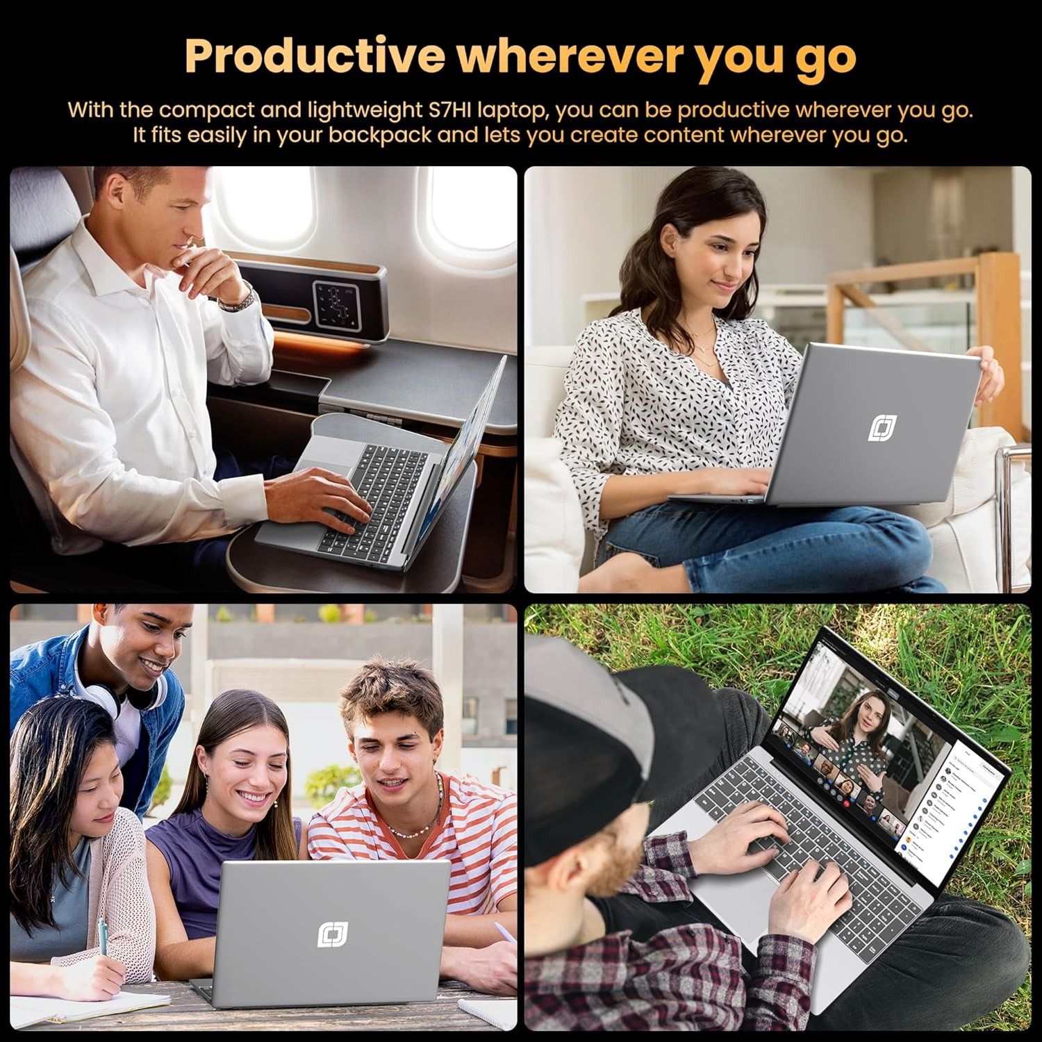 jumper Laptop, 12GB RAM 640GB ROM, Office 365-1 Year 5205U Processor, 15.6…