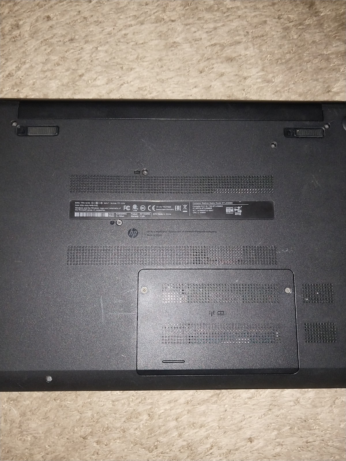 HP Notebook 15 500GB Touch Laptop. Works Sometimes READ!!