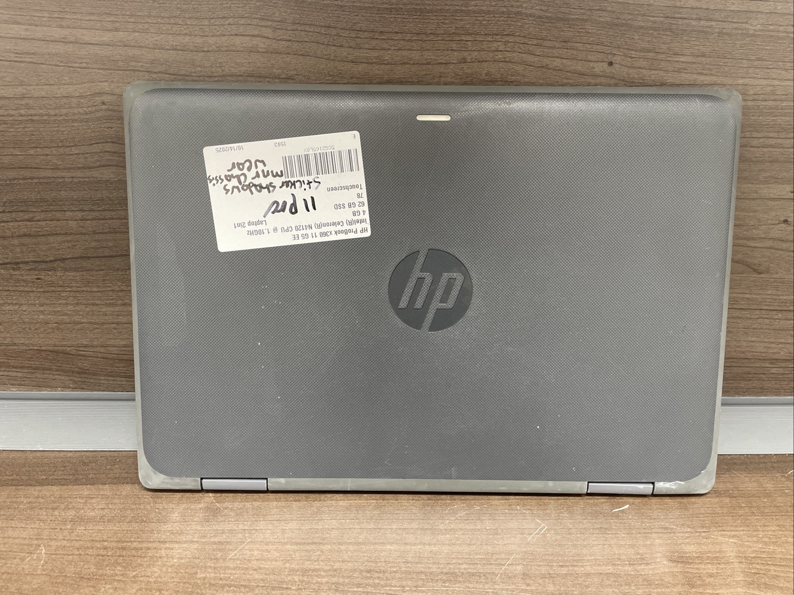 HP ProBook x360 11″ G5 EE 4GB RAM 64GB SSD Celeron N4120