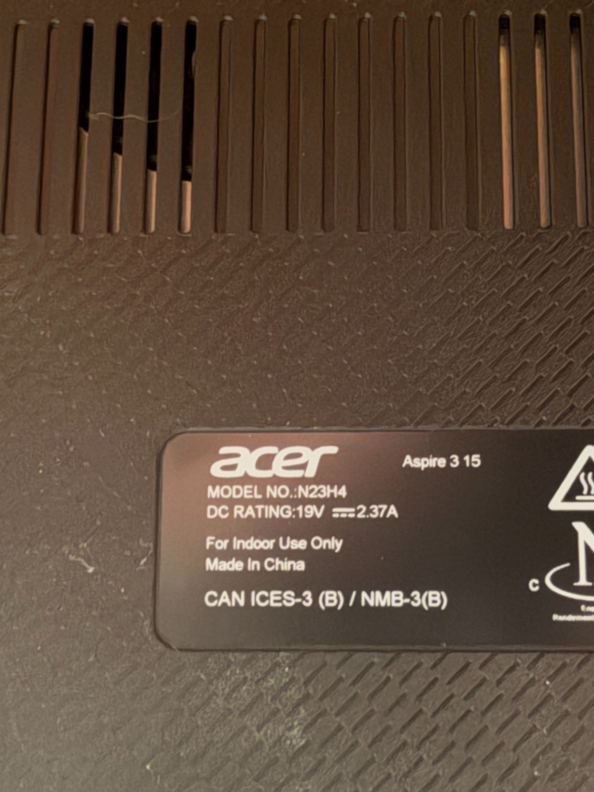 Acer Aspire 3 Laptop 15″ N23H4 8GB RAM 128GB SSD Intel N200 128GB UHD Graphics