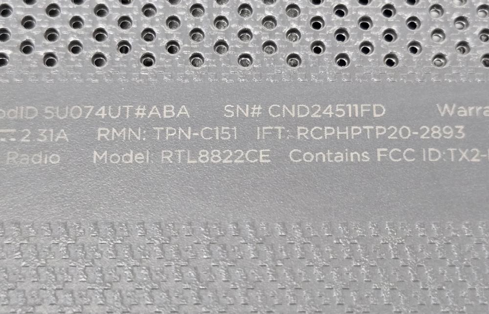 Hewlett Packard 255 G8 Notebook Laptop (PD6016032)