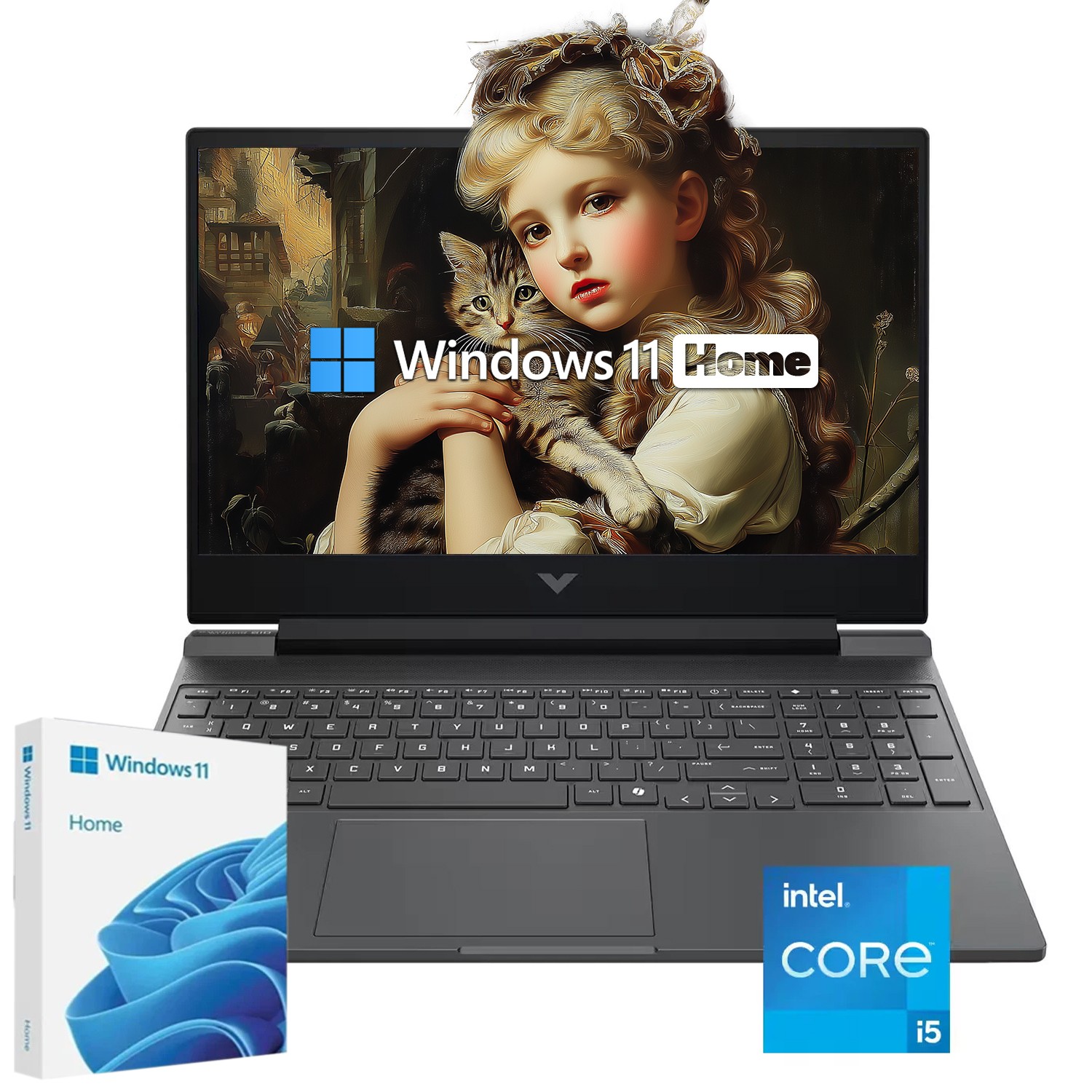 HP Gaming Laptop Victus 15.6 in 144Hz Core i5 NVIDIA RTX 3050 Backlit Windows OS