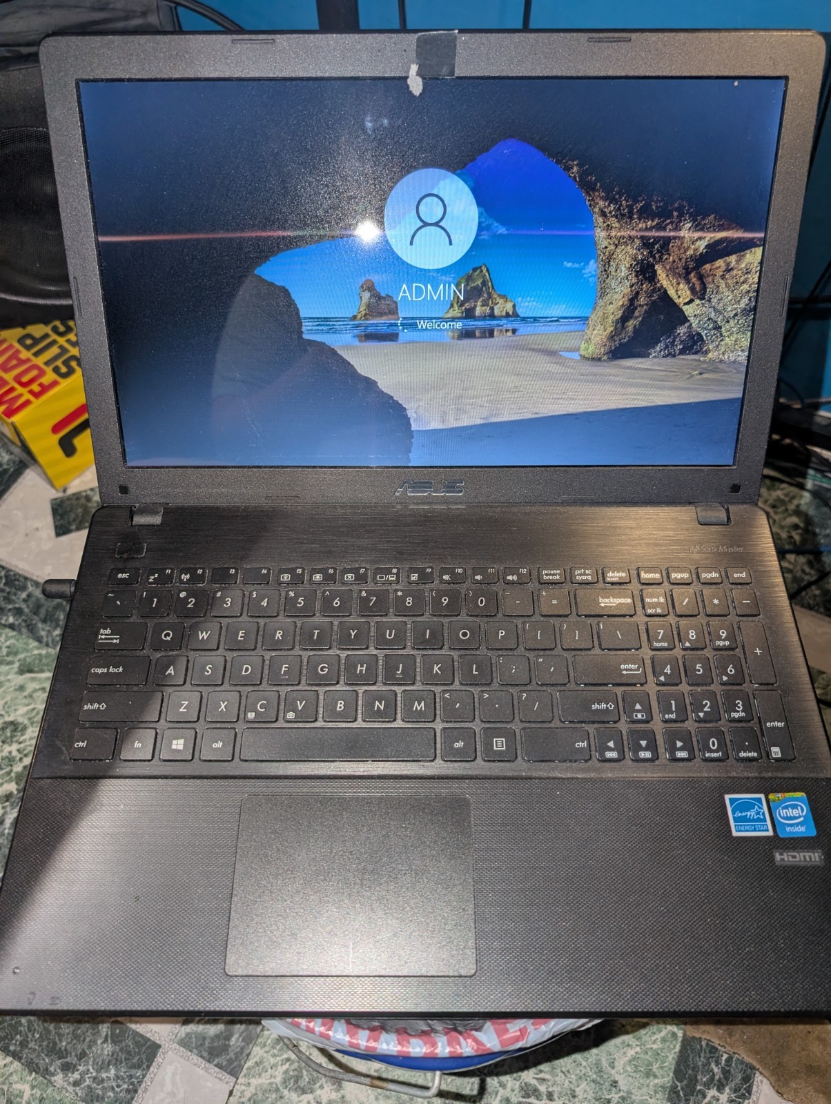 ASUS X551M Laptop – SSD 120GB – Intel Celeron CPU @ 2.16 GHz 8GM RAM Windows 10