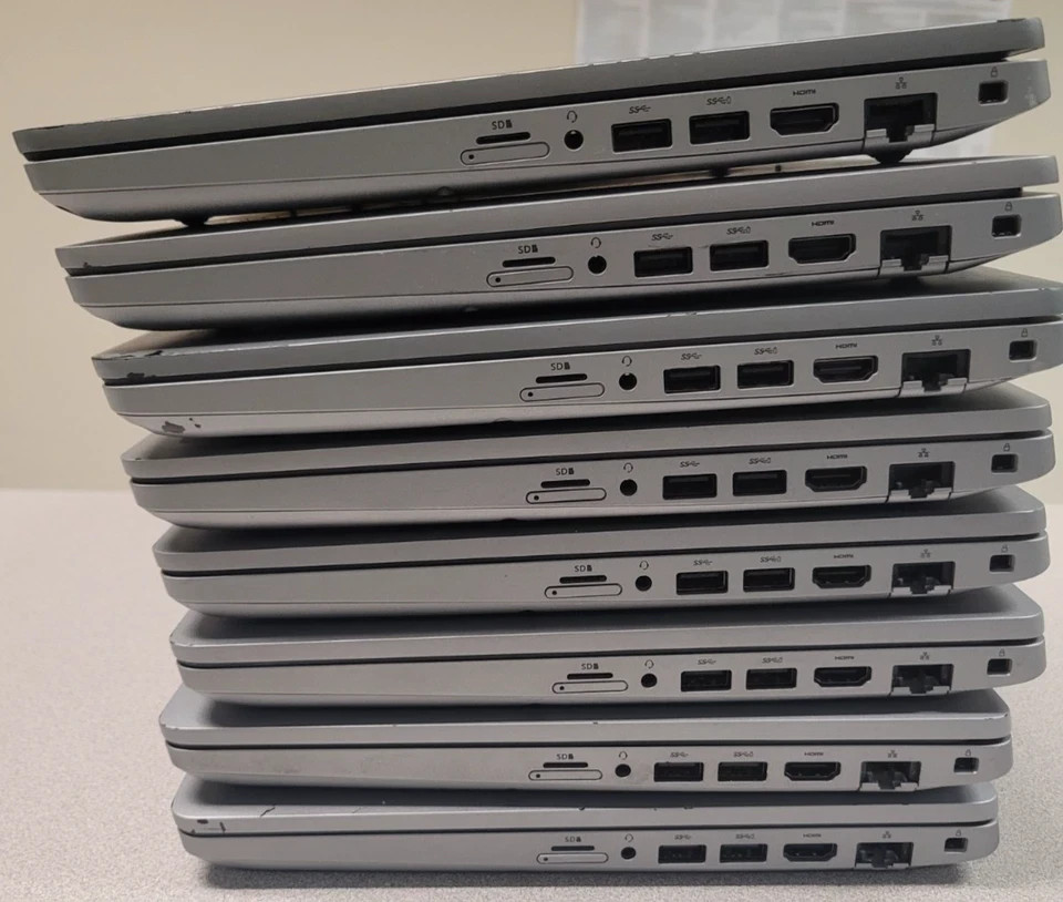 Dell Precision 3551 laptop lot (8 units)