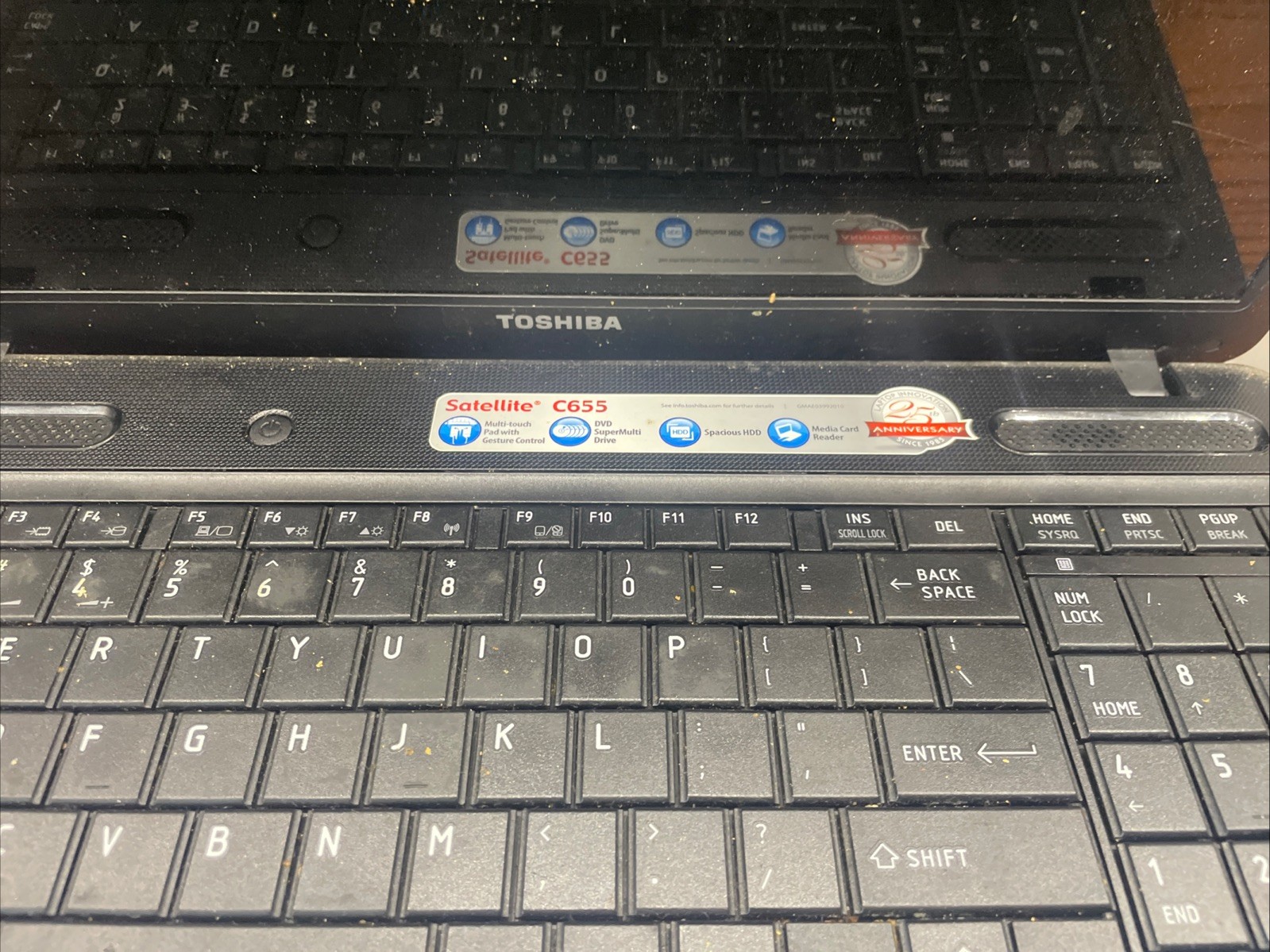 Lot Of 3 TOSHIBA SATELLITE L455-S5975 C875D-S7105 C655-S5049 Parts Or Repair