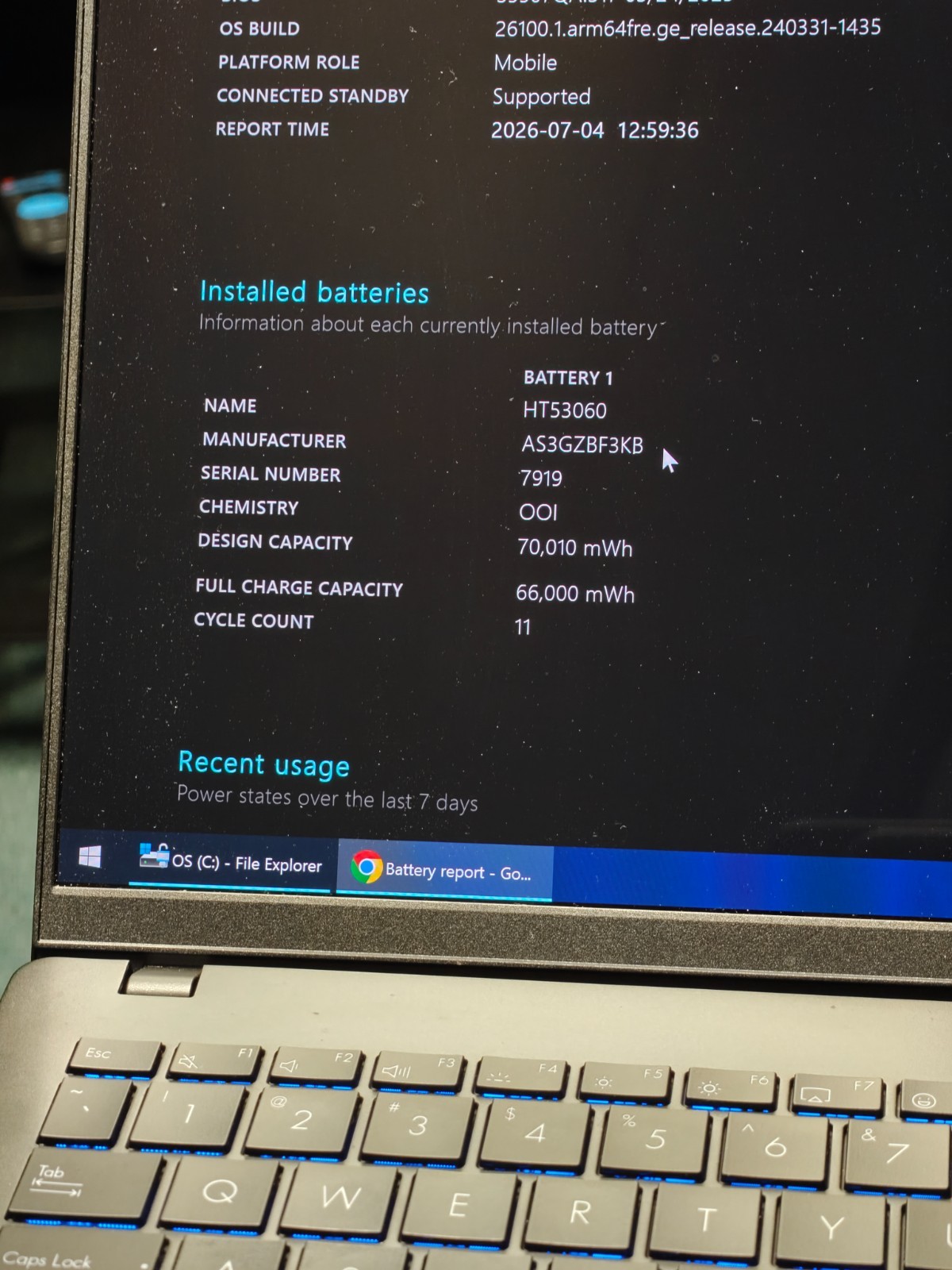 Asus Vivobook S15 Q5507Q 15.6″ OLED 120hz Snapdragon X Plus 16GB RAM 512GB SSD
