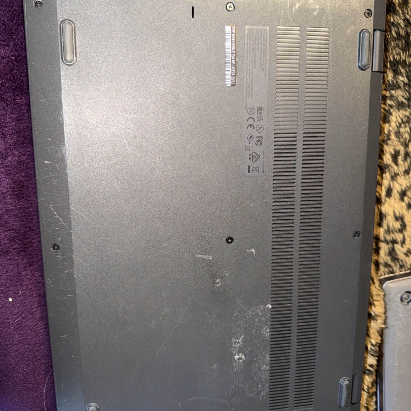 Lenovo IdeaPad 3i Chromebook 15.6″ FHD Intel Celeron Laptop – Artic Grey