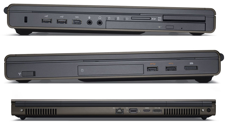 Workstation DELL M6700 17.3″ i7-Quad 4TB SSD (2x2TB) 32GB DVDRW Quadro K3100M 4G