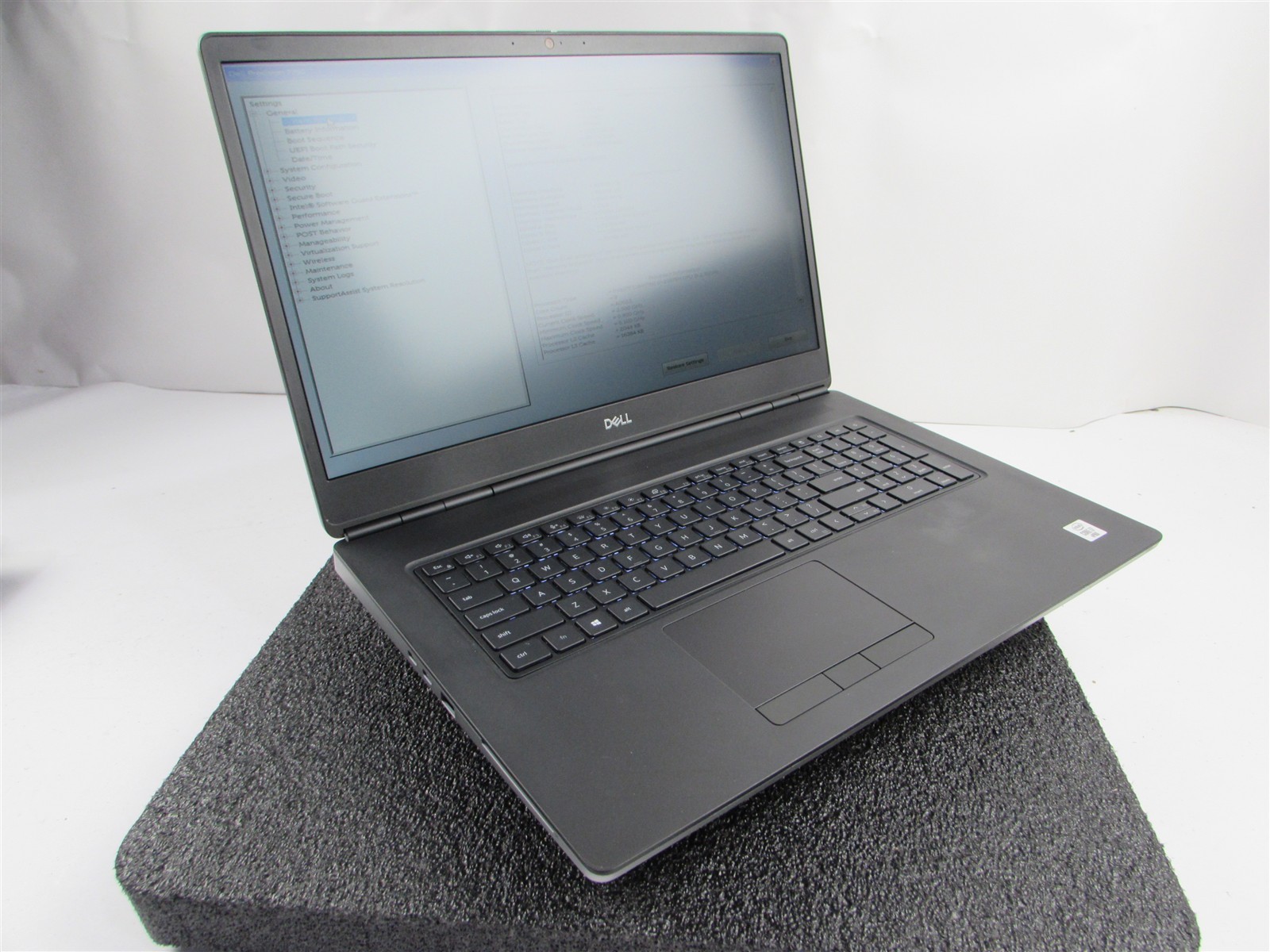 DELL PRECISION 7750 FHD CORE I7-10875H 512GB SSD 64GB RAM NVIDIA RTX 4000 WIN 11