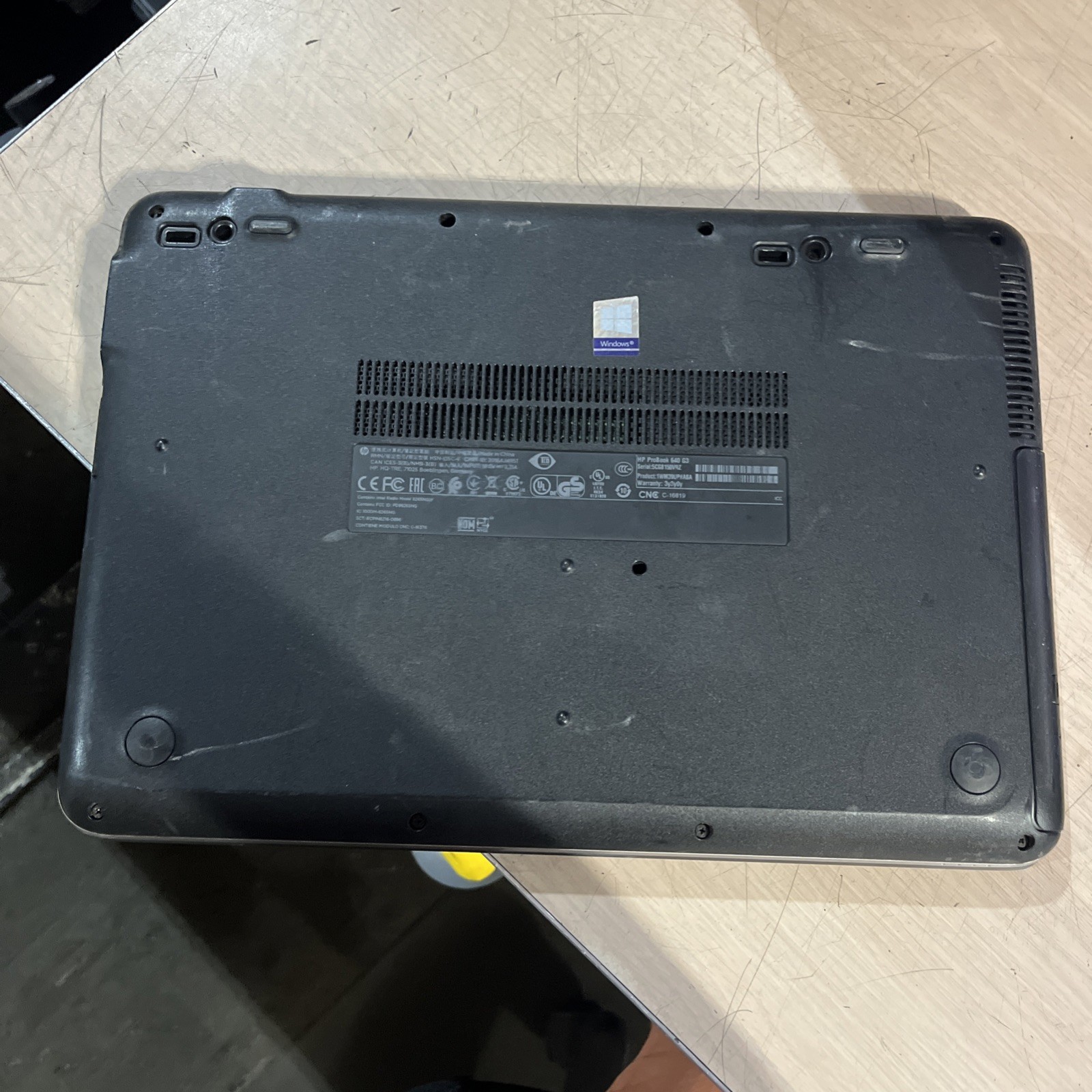 HP PROBOOK 640 G3 INTEL CORE I7-7600U 2.80GHZ 8GB RAM NO HD