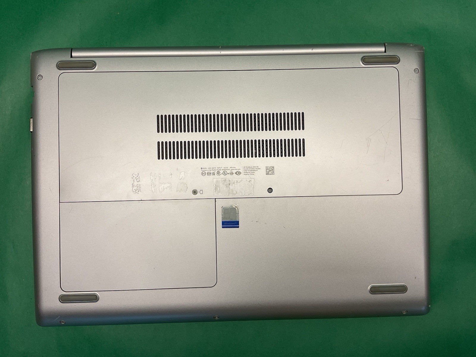 Lot Of 4 HP ProBook 450 G5 – Untested – No RAM – No HD