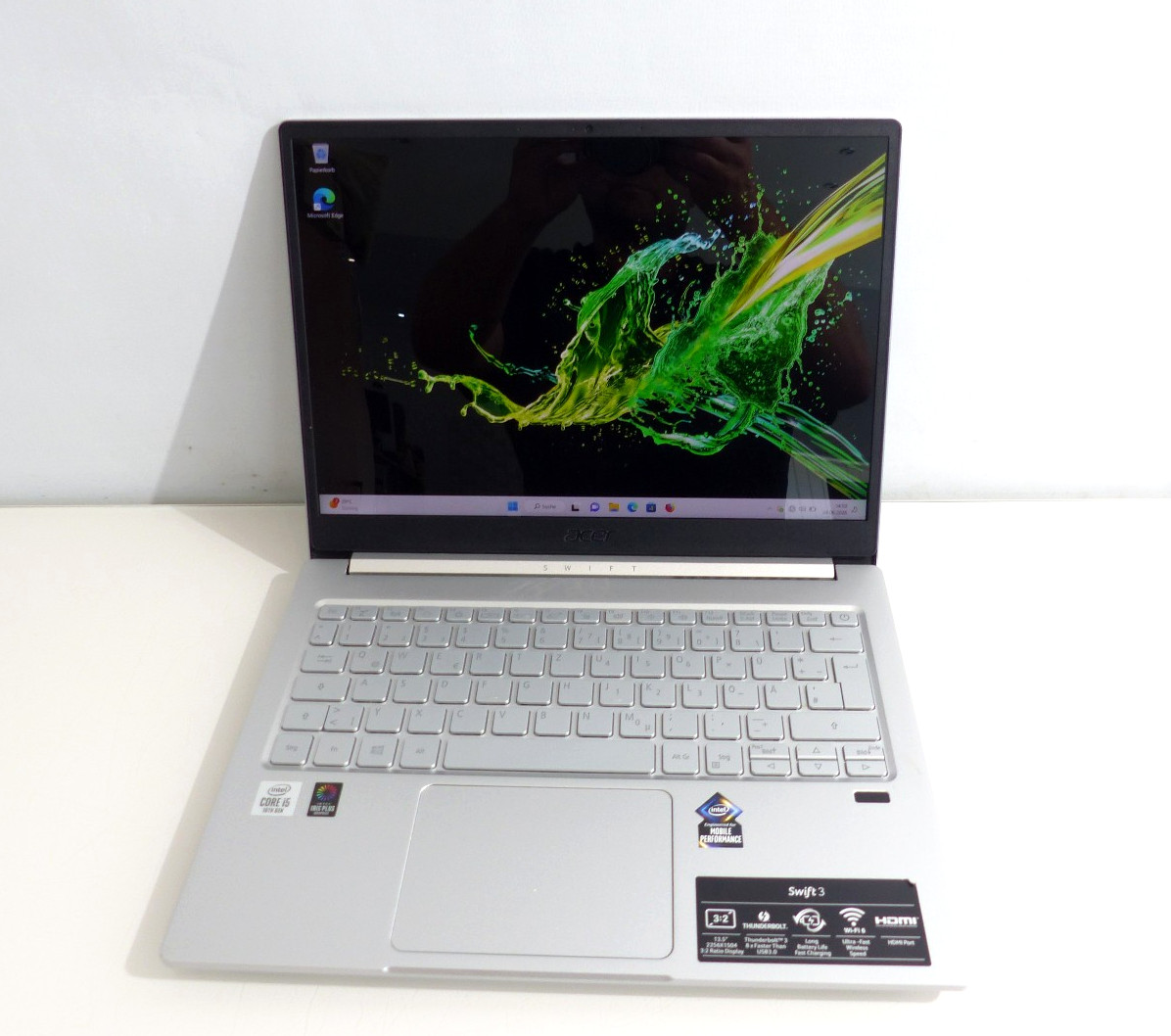 Acer Swift 3 sf313-52 N19H3 i5-1035G4 8GB 512GB SSD 2256×1504 13.5″ Laptop#101