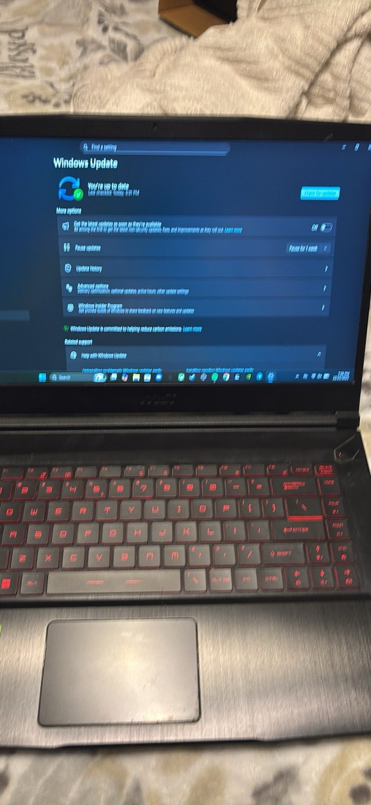 MSI GF65 Thin 10UE Gaming Laptop – RTX 3060