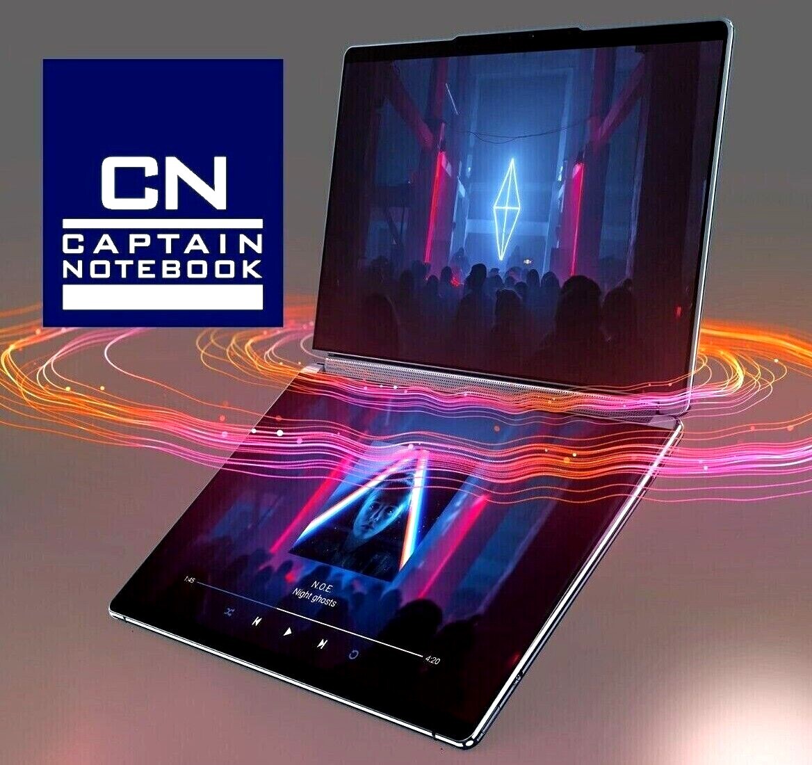 LENOVO YOGA BOOK 9i 2x DUAL DISPLAY TOUCH i7 16GB 1TB PEN GAR WIN11 NOTEBOOK