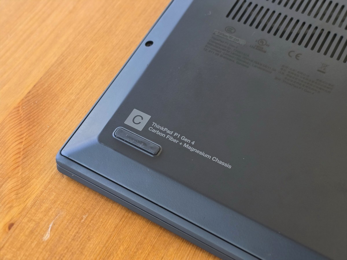 Lenovo ThinkPad P1 Gen 4 i7-11850H 16GB 16″ 2560×1600 NVIDIA RTX 3080 1TB SSD