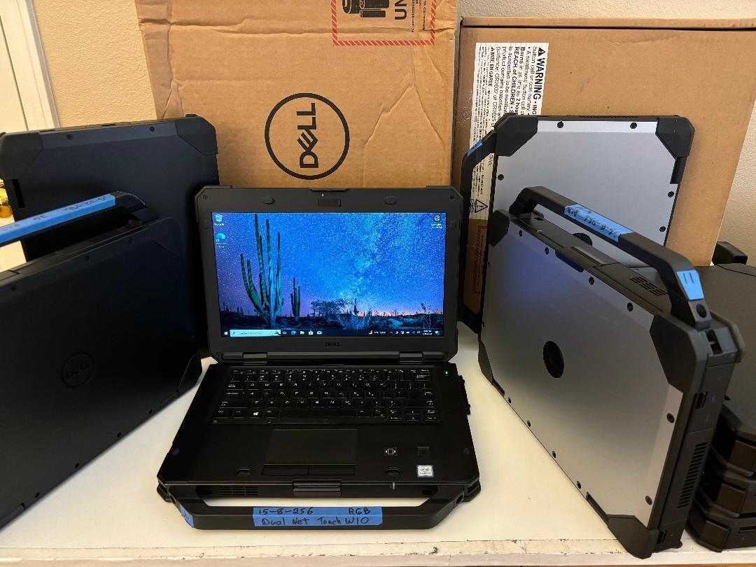 DELL RUGGED 5424 i7-8650U up to 32GB RAM 2TB SSD Toughbook (non-touch) USA