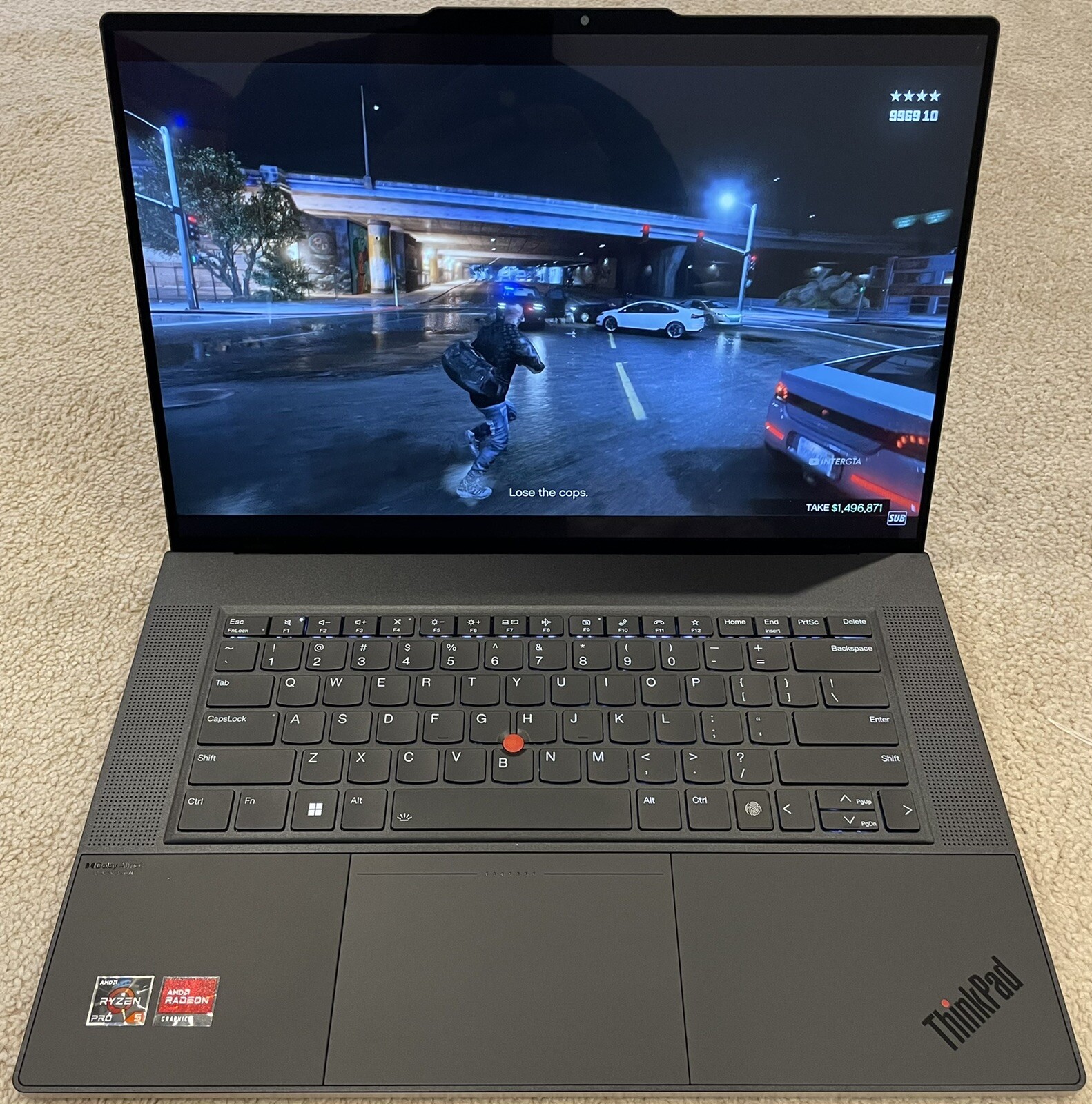 Lenovo ThinkPad Z16 Gen 1 16″ Ryzen 5 Pro 6650H RX6500M 4GB GPU 16GB RAM 512 SSD