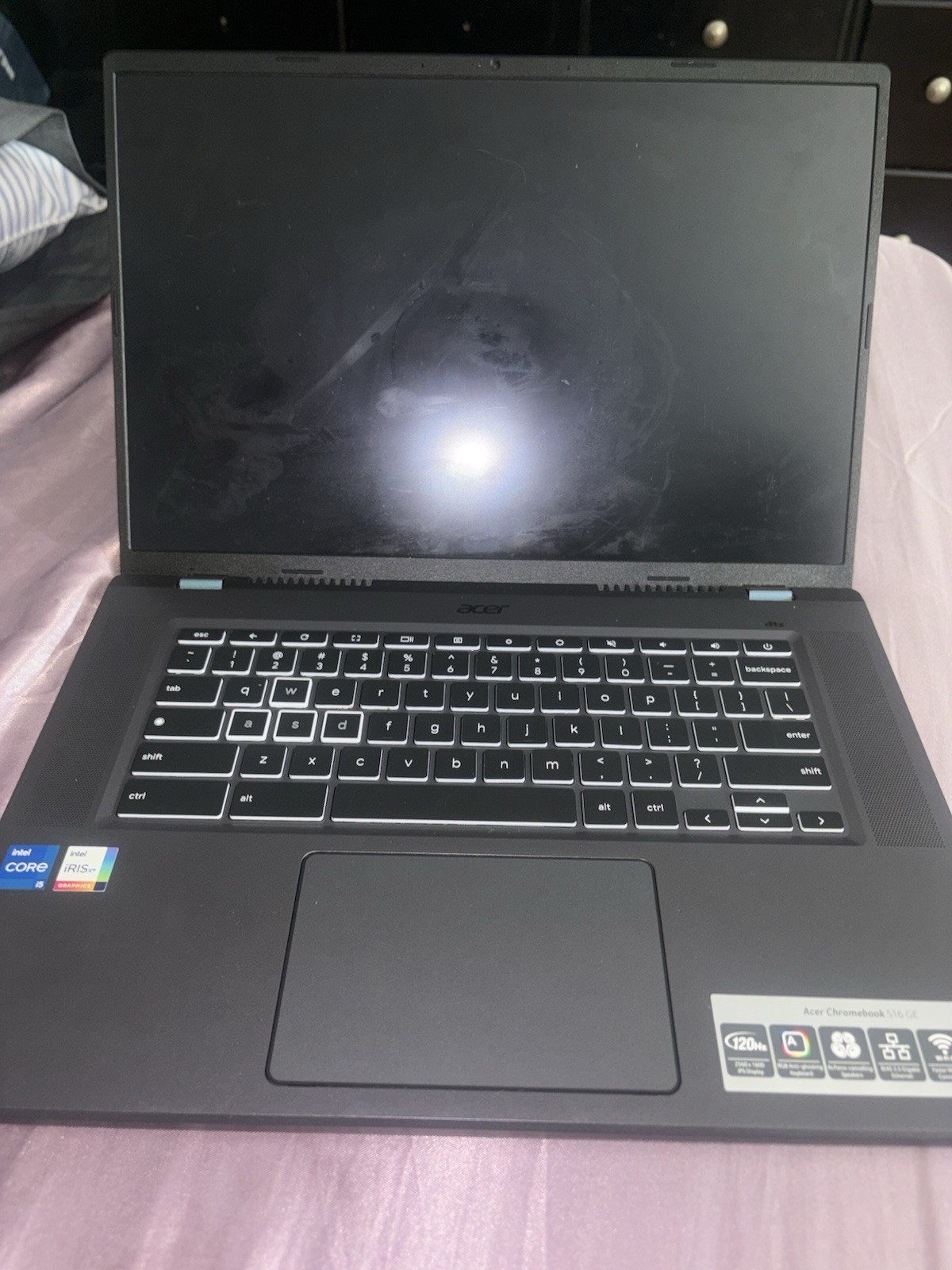 Acer Chromebook 516 GE 8GB RAM, 256GB SSD (READ DESC)