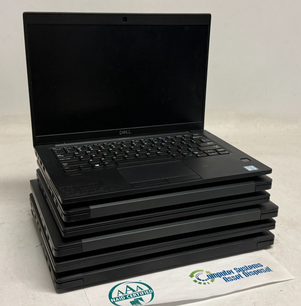 Dell Latitude 7380/7480 (Mixed CPU – 4/8/16GB RAM – NO OS/HDD) – Lot of 6