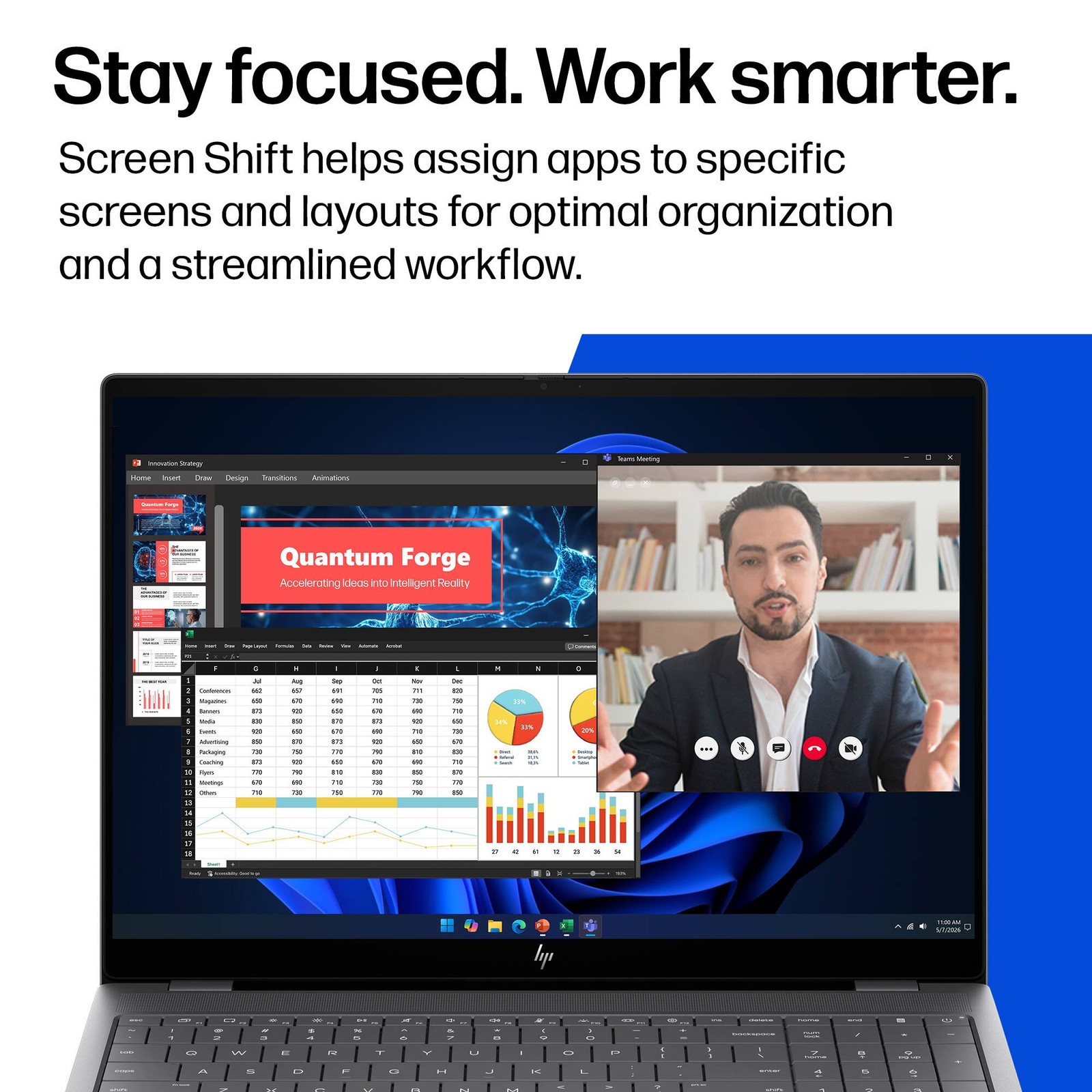 HP – OmniBook X – 16″ 2K OLED Touchscreen Laptop – Intel Core Ultra 9 (2026) …