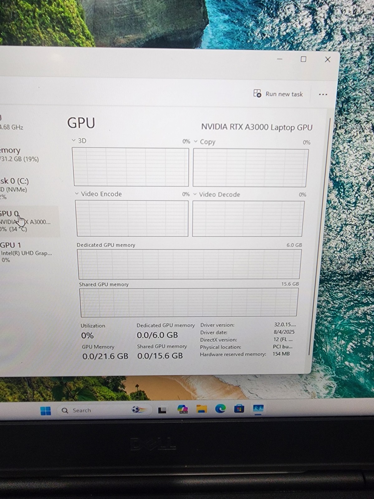 Dell Precision 7760 C GRADE i7-11850H – 32GB Ram – 512GB SSD – W11H – NO AC