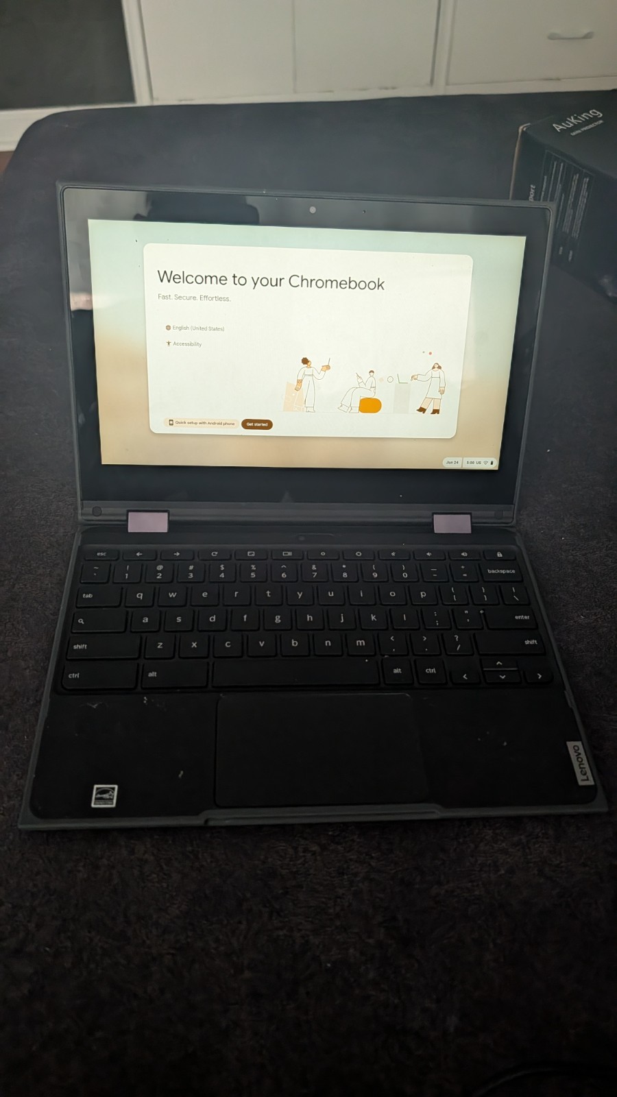 Lenovo 500e 2nd Gen 11.6″ 2-in-1 Chromebook Celeron N4120 8GB RAM 64GB eMMC