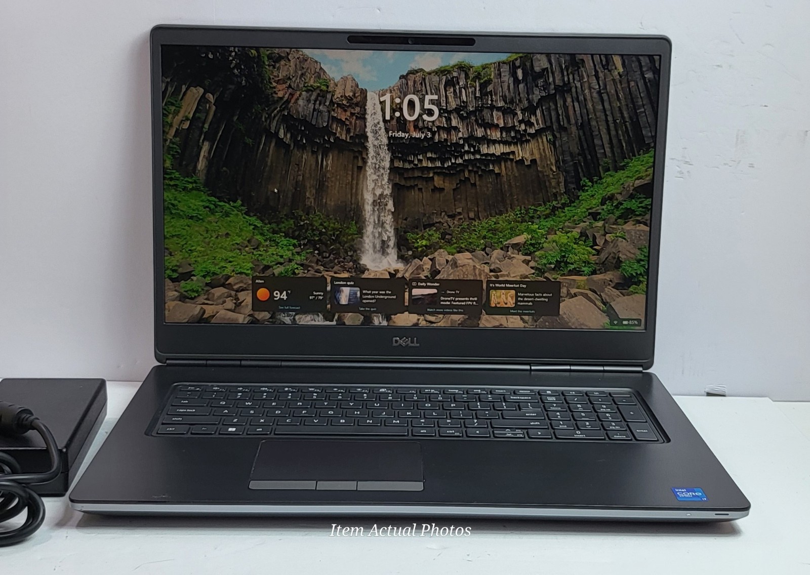 DELL PRECISION 7760 i7-11850H 16GB RAM 256gb SSD RTX A4000 11 Pro