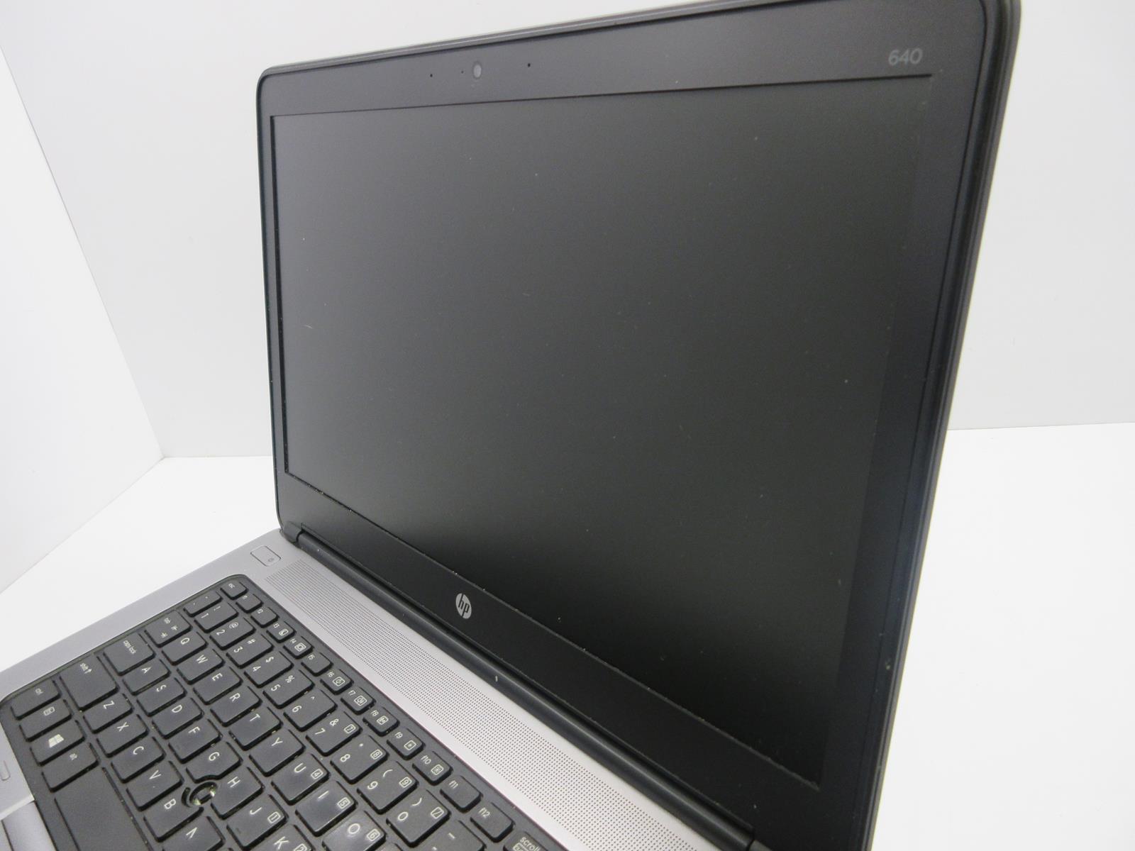 HP PROBOOK 640 G1 Laptop w/ INTEL CORE i5-4300M 2.60 GHZ + 4 GB | No HD/Battery