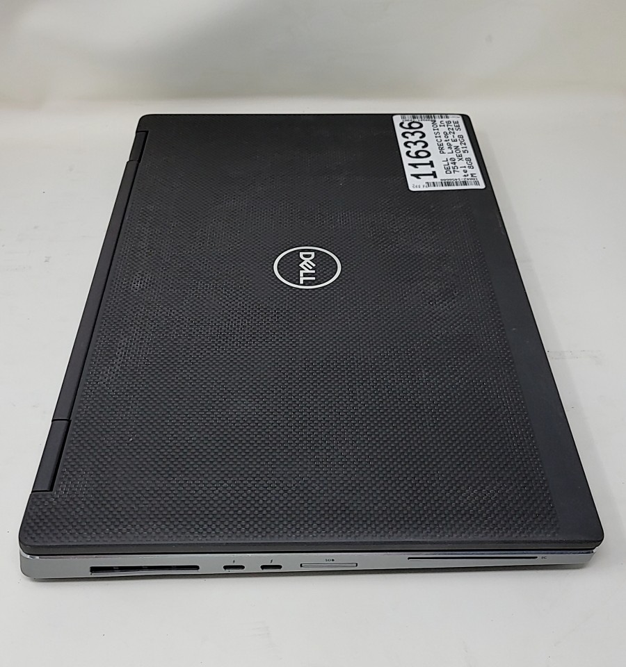 DELL PRECISION 7540 Laptop Intel XEON E-2276M 8GB 512GB SEE NOTES