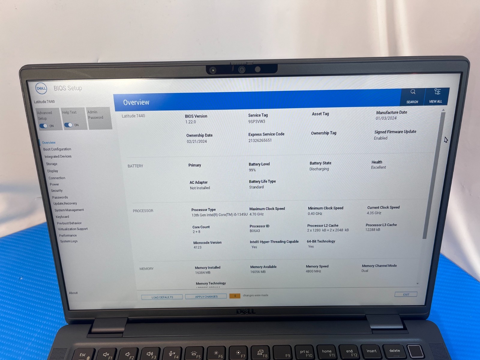 2024 Dell Latitude 7440 14″ FHD+ i5-1345U 1.60 GHz 16GB 512GB /AS IS READ