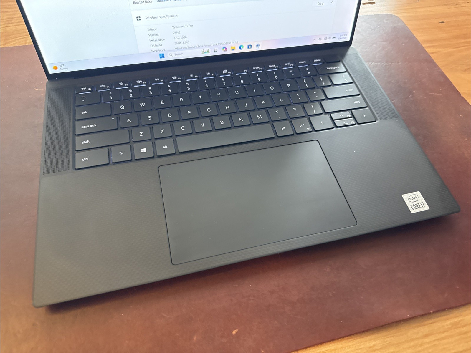 Dell Precision 5550 15in FHD+ i7-10750H 2.60GHz – 32GB 512GB SSD — Quadro T1000